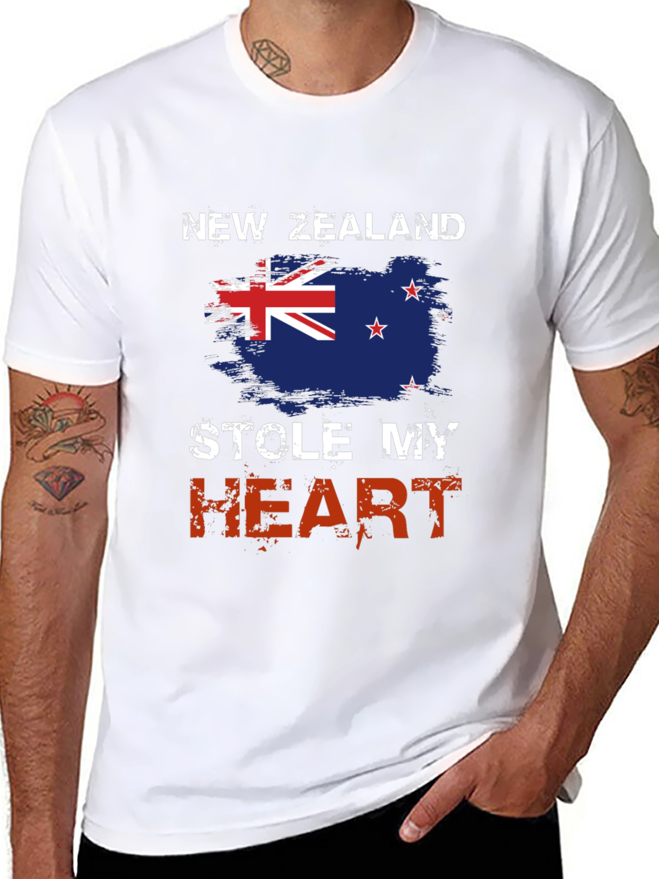 New Zealand Stole My Heart Graphic Tee
