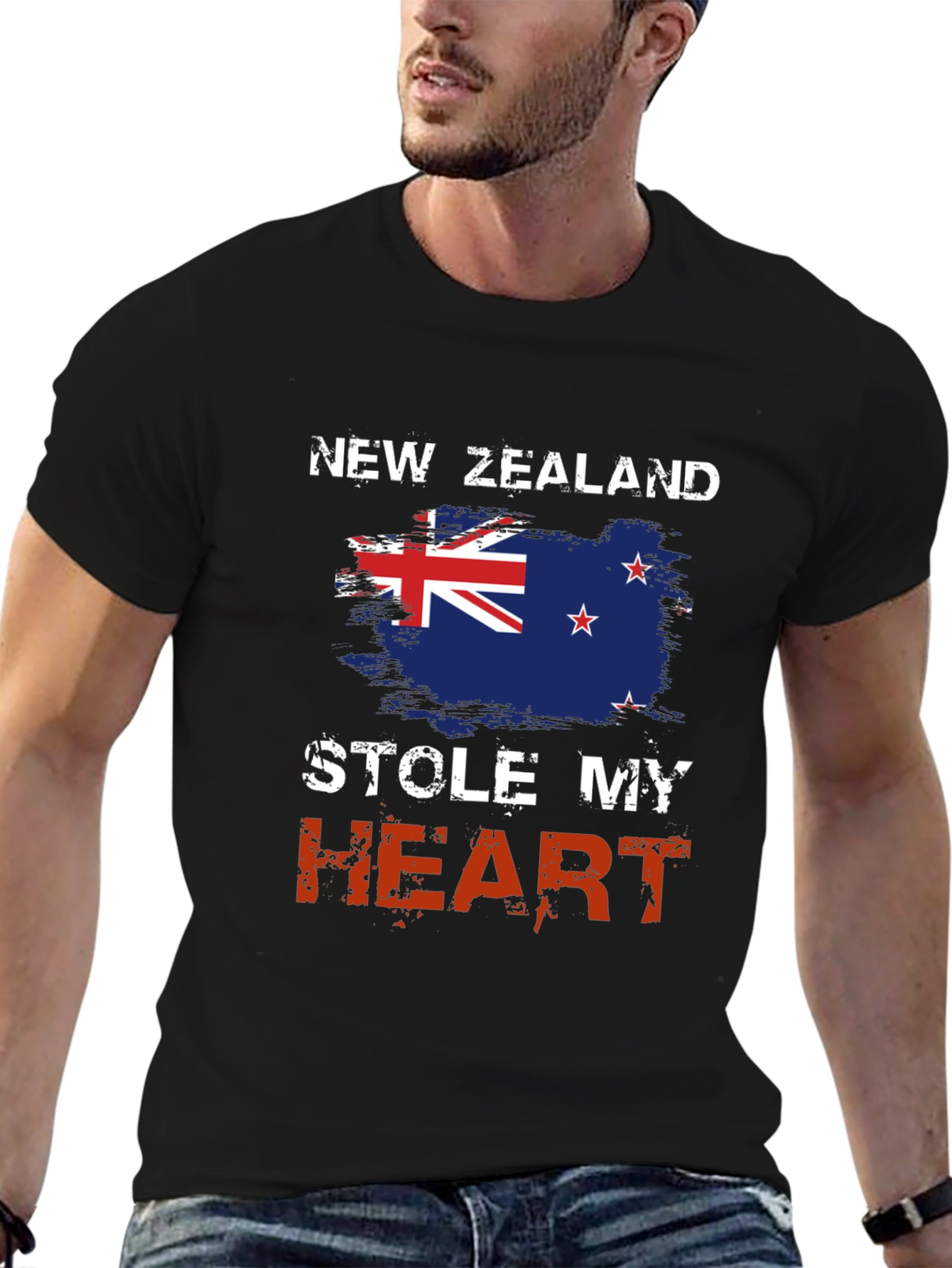 New Zealand Stole My Heart Graphic Tee
