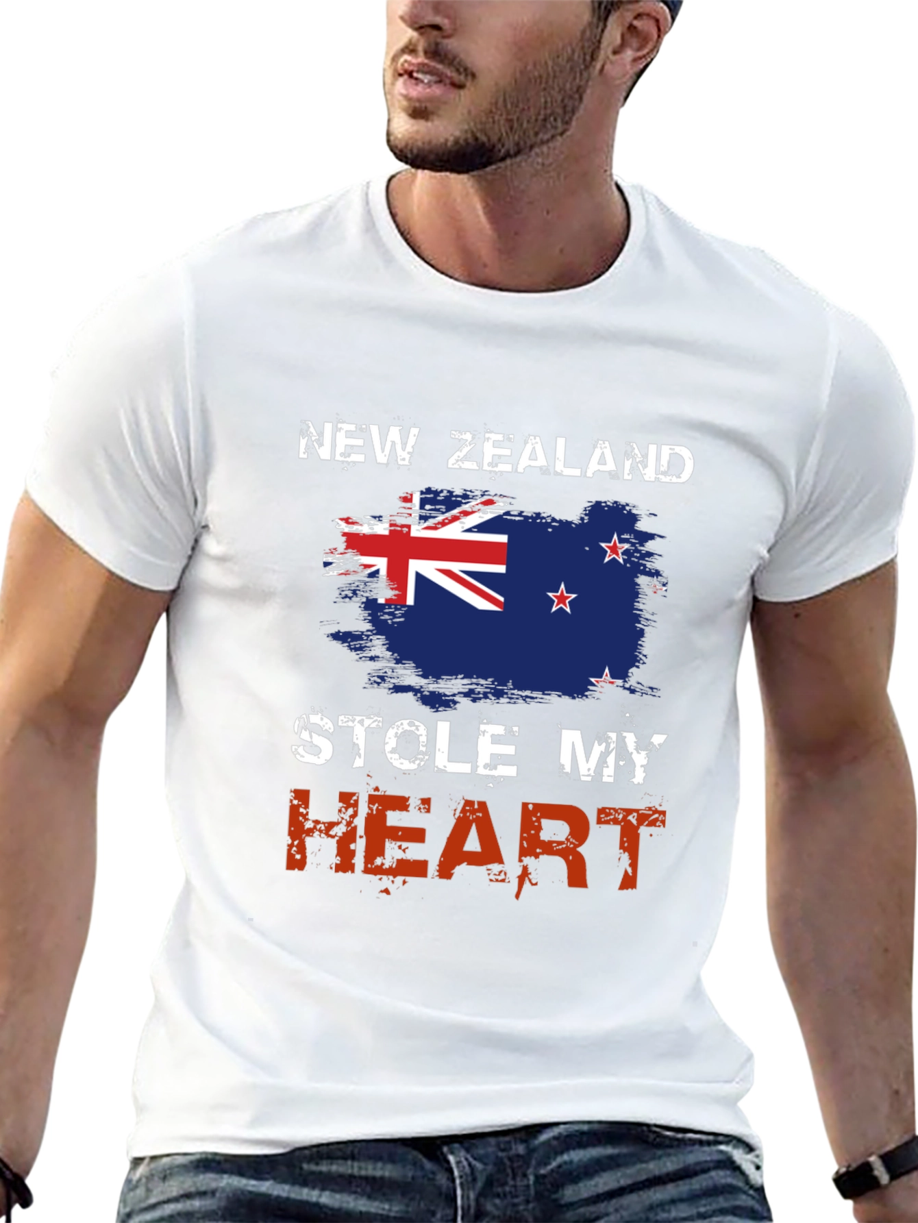 New Zealand Stole My Heart Graphic Tee