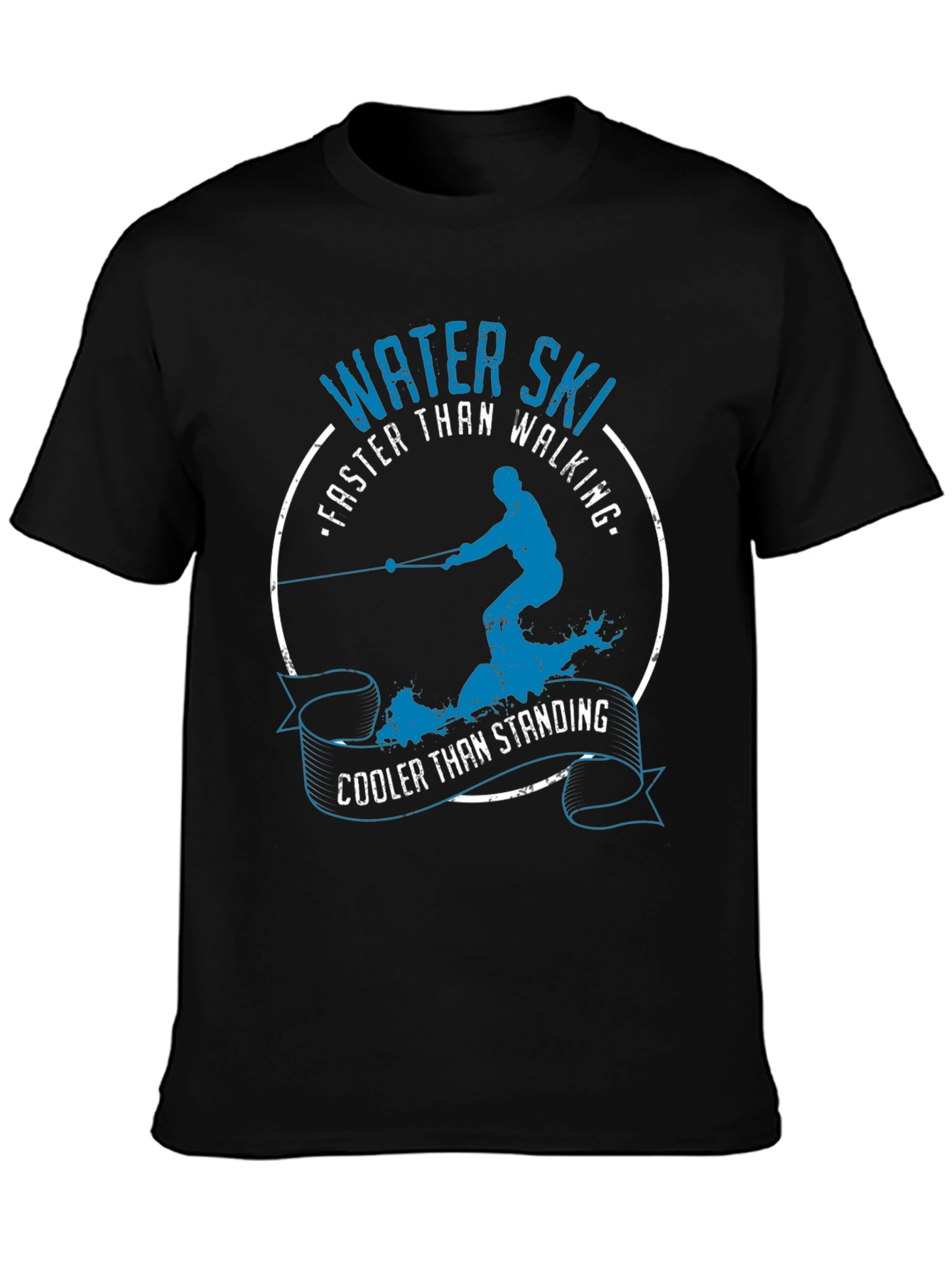 Water Skiing T-Shirt: Faster Cooler Than Ever!
