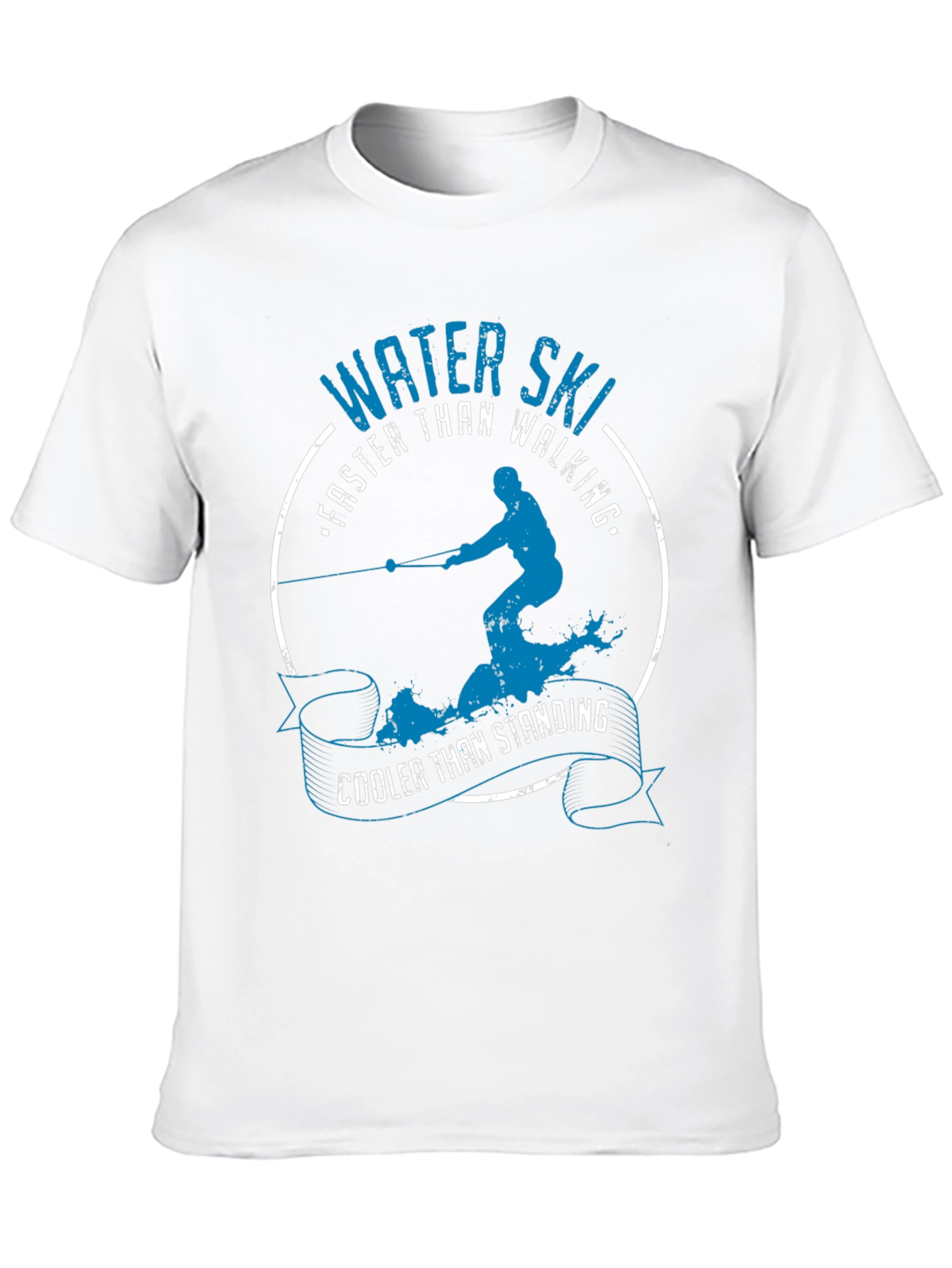 Water Skiing T-Shirt: Faster Cooler Than Ever!