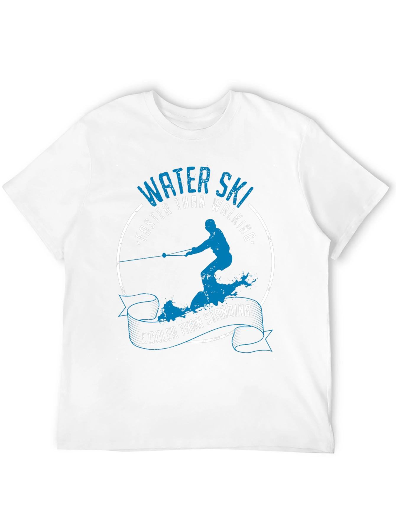 Water Skiing T-Shirt: Faster Cooler Than Ever!