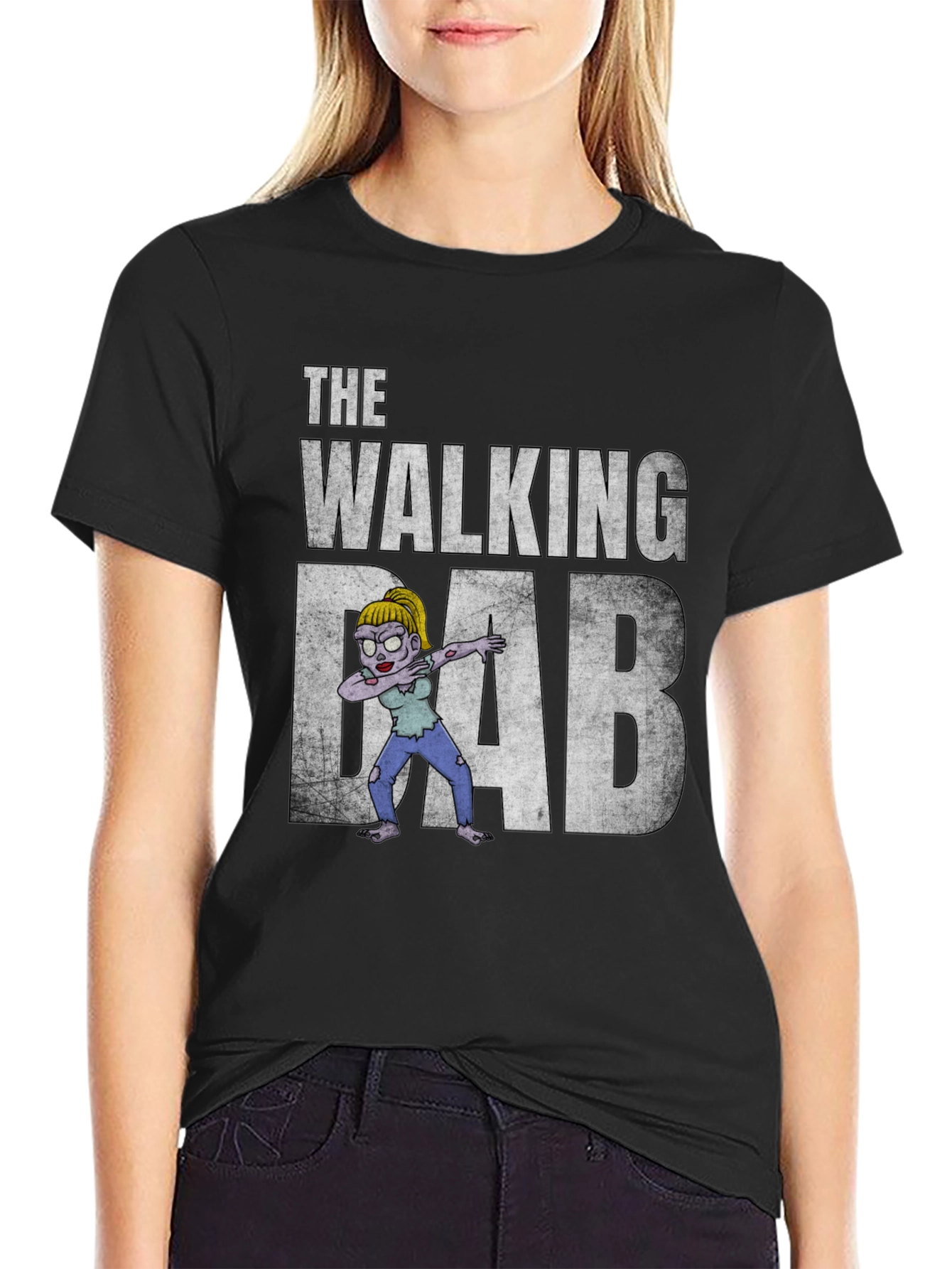 The Walking Dab Zombie Graphic T-Shirt
