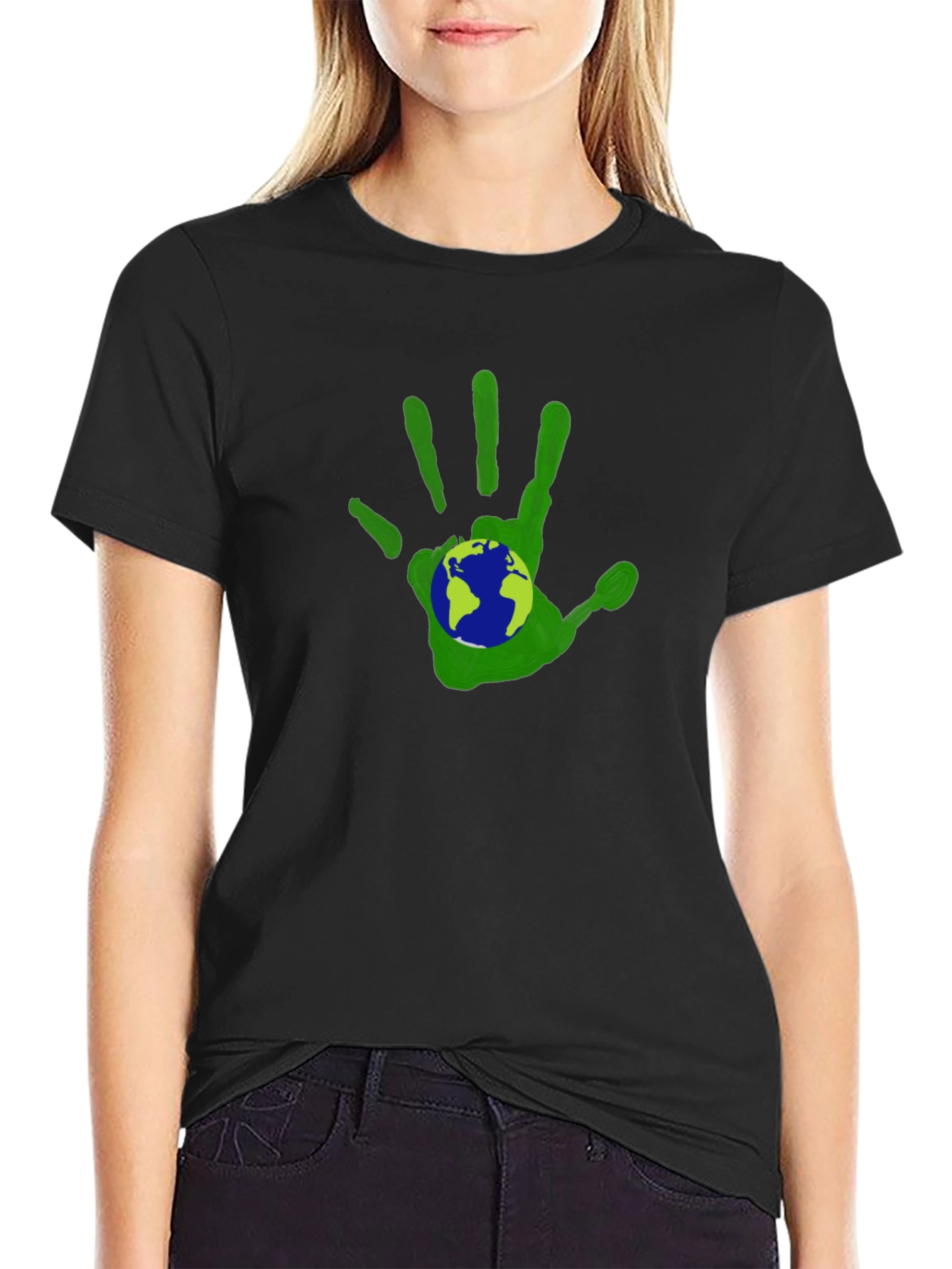 Eco Handprint Earth T-Shirt