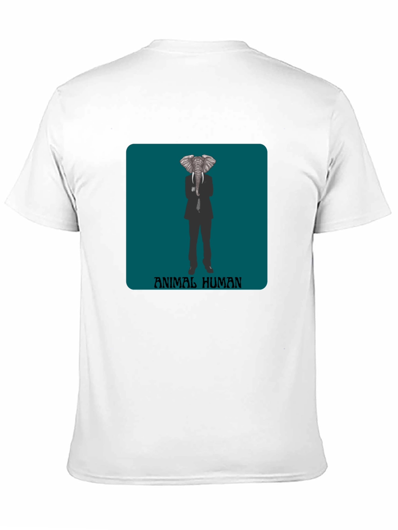Animal Human Elephant Head T-Shirt