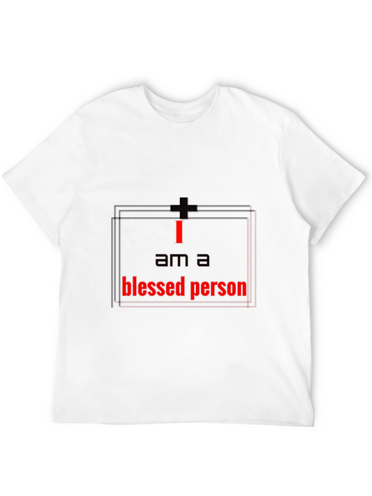 Blessed Person Graphic Tee - Christian Inspired