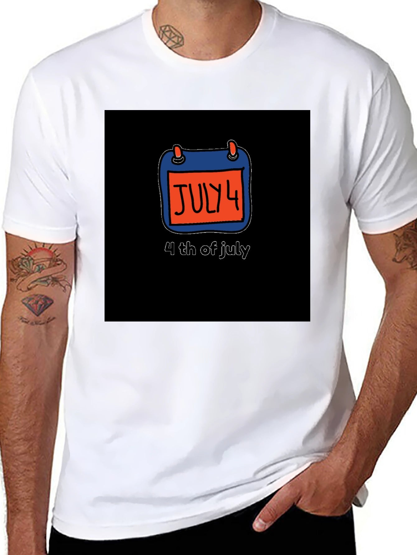 July 4th T-Shirt - Patriotic Holiday Tee