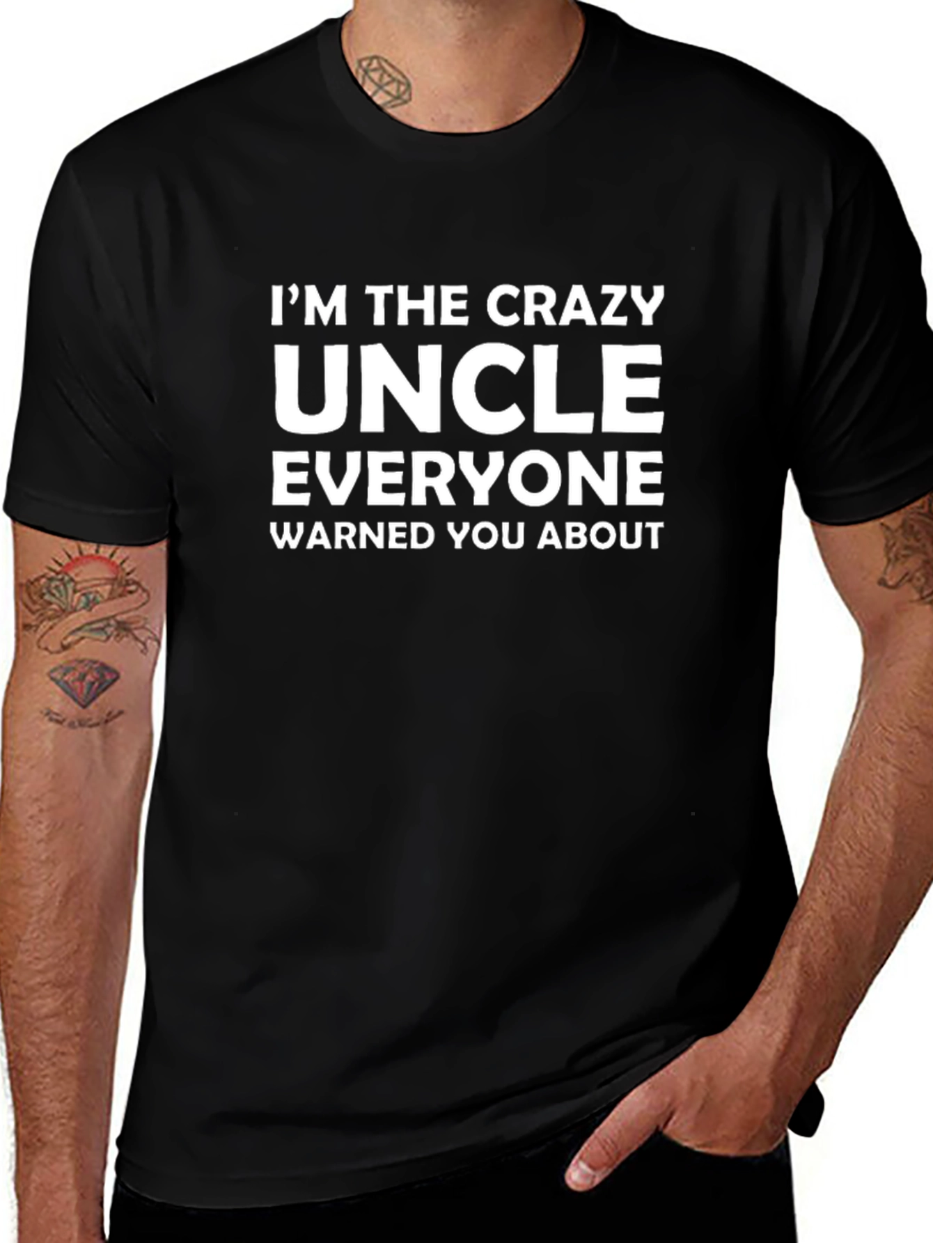 Crazy Uncle T-Shirt - Fun Novelty Tee