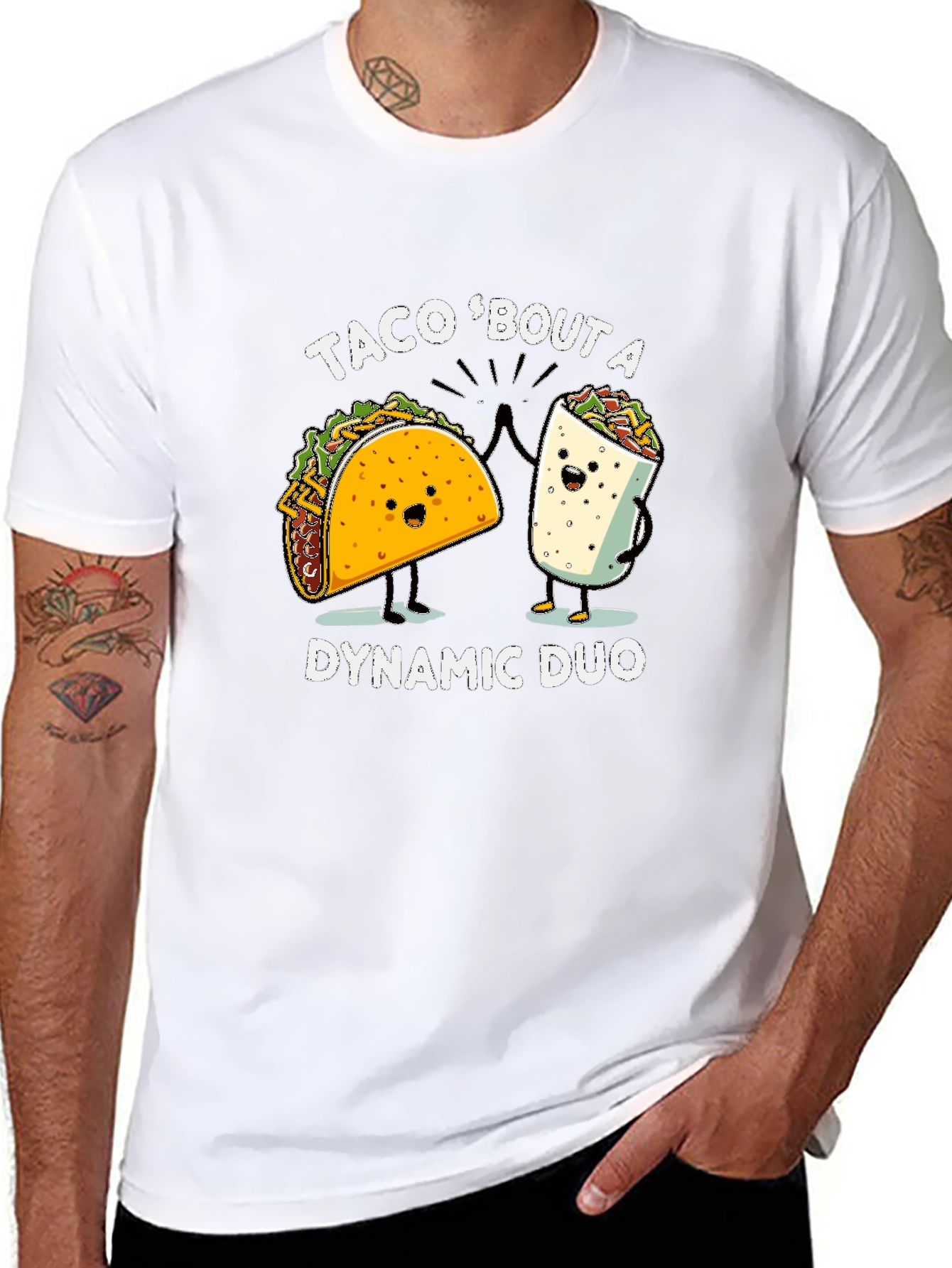 Taco Bout a Dynamic Duo Graphic Tee
