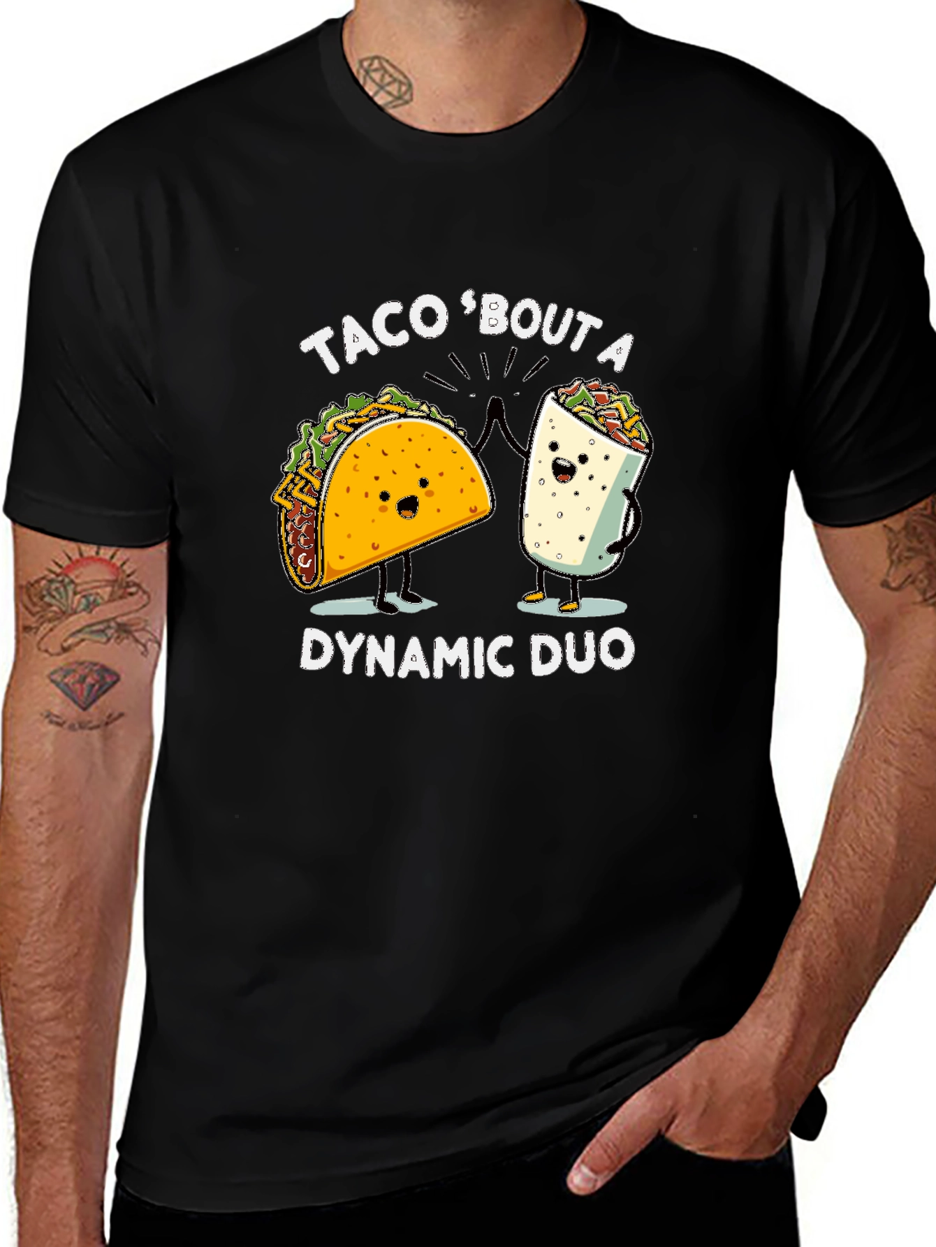 Taco Bout a Dynamic Duo Graphic Tee