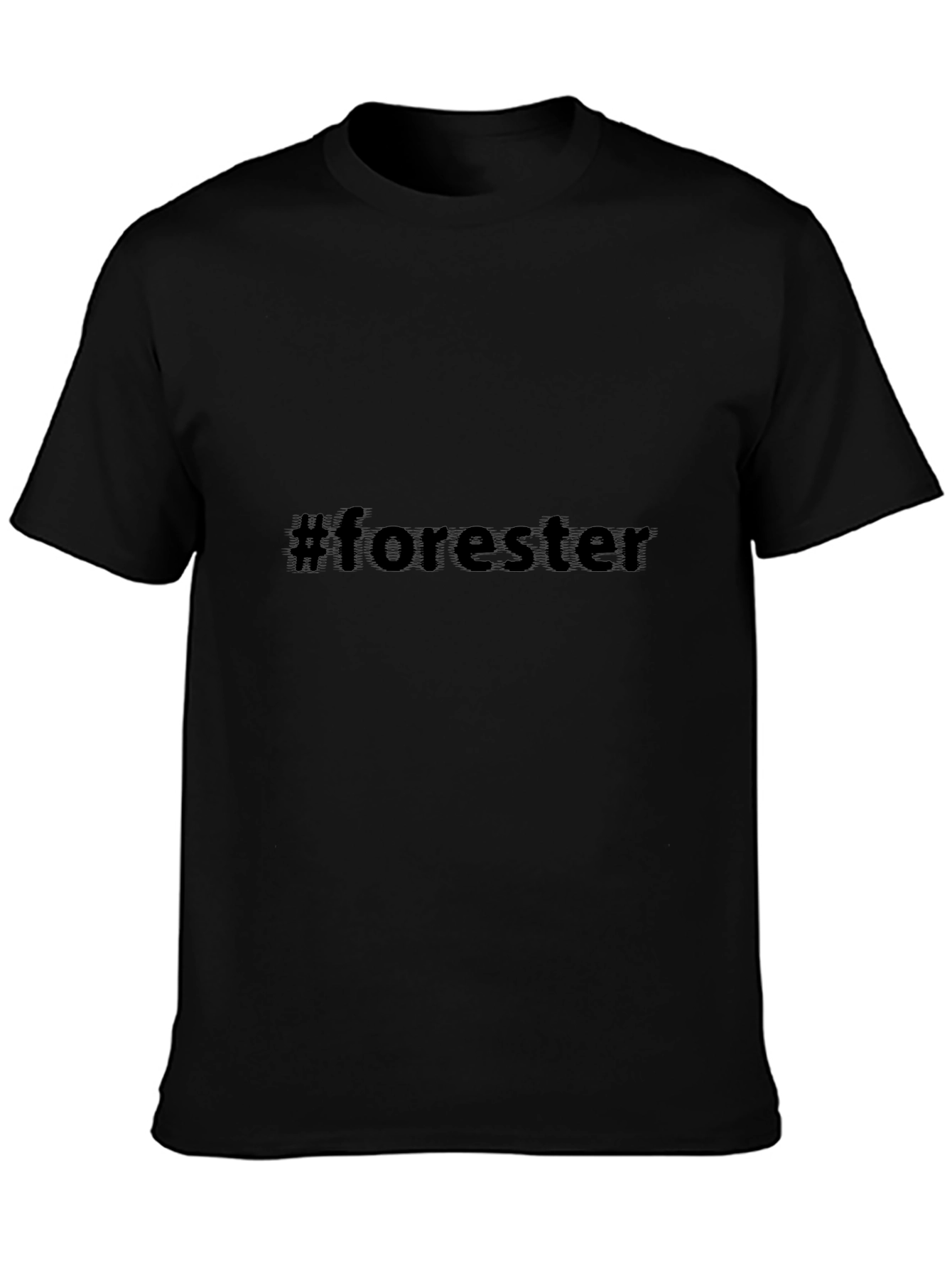 #forester Black T-Shirt