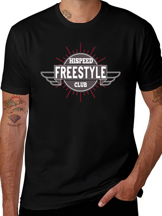 Hispeed Freestyle Club Graphic T-Shirt