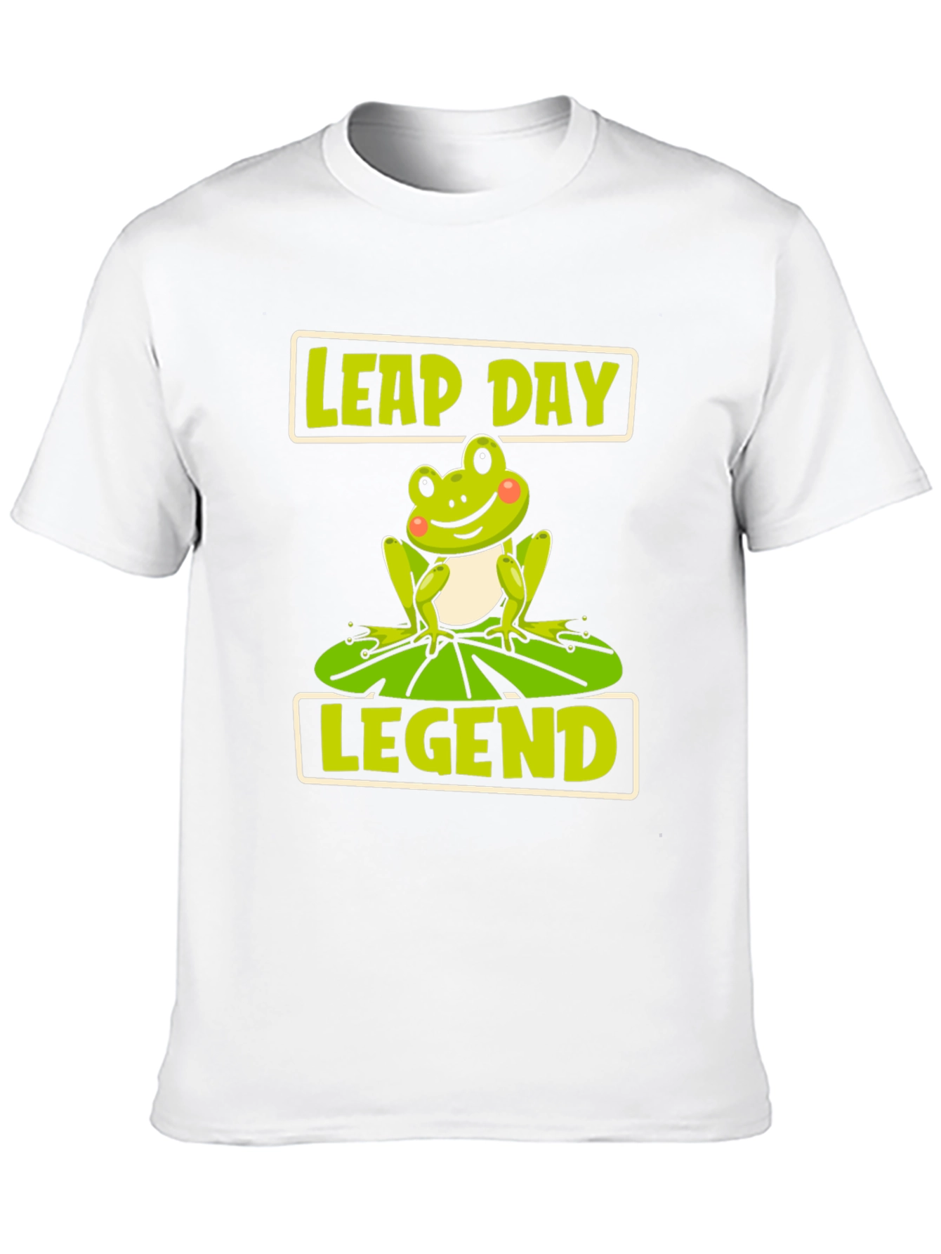 Leap Day Legend Frog Graphic T-Shirt