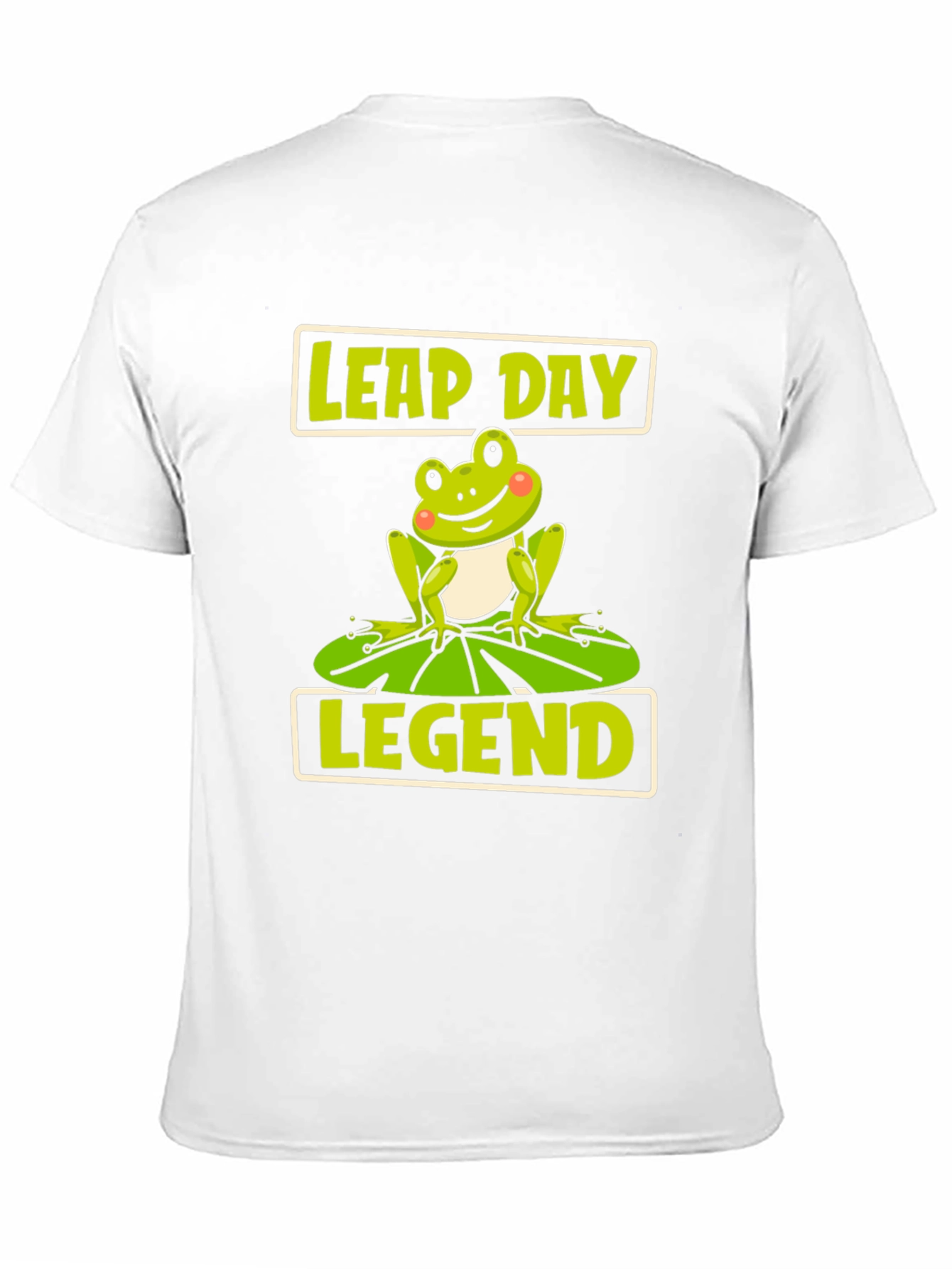 Leap Day Legend Frog Graphic T-Shirt