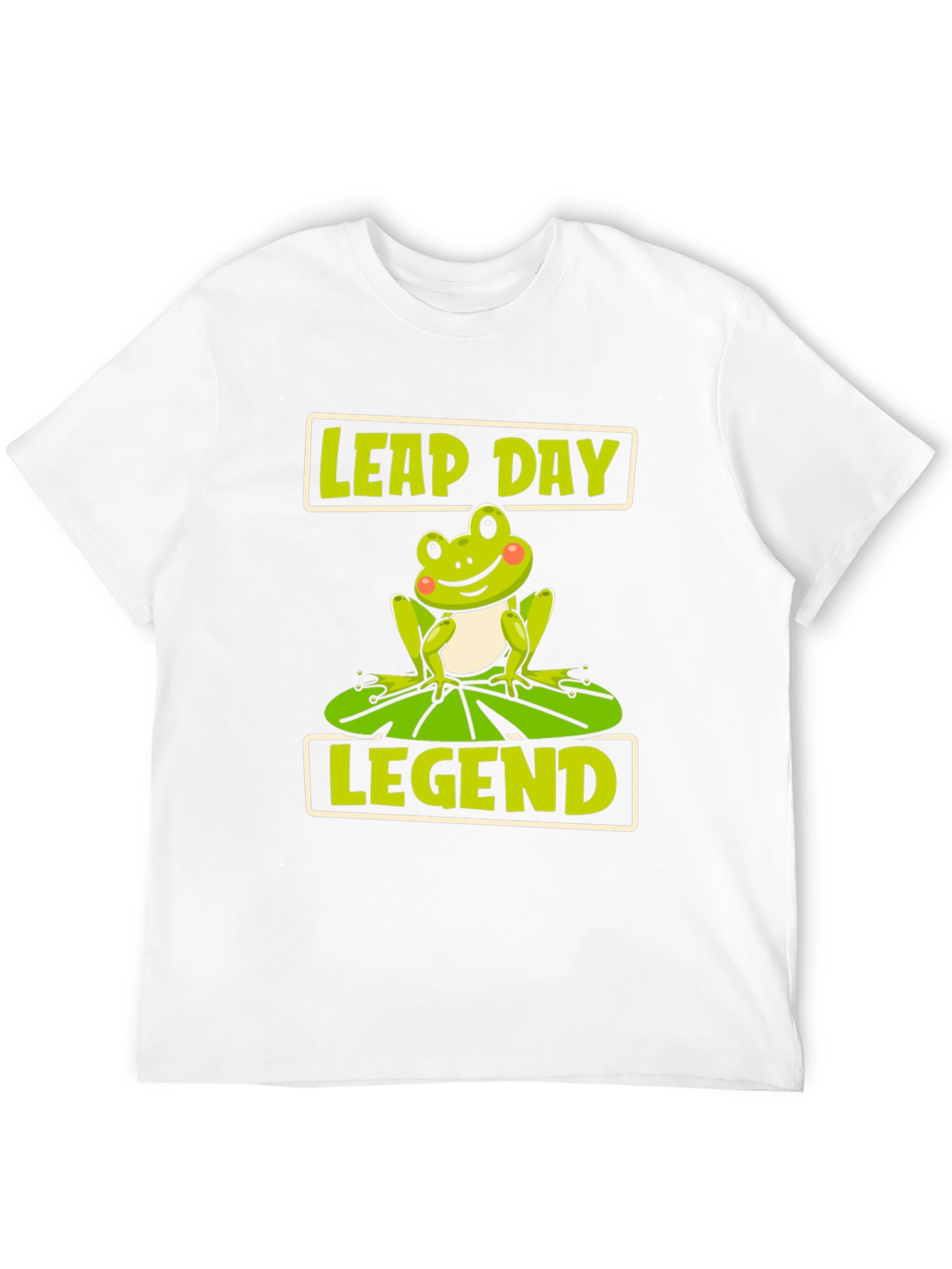 Leap Day Legend Frog Graphic T-Shirt