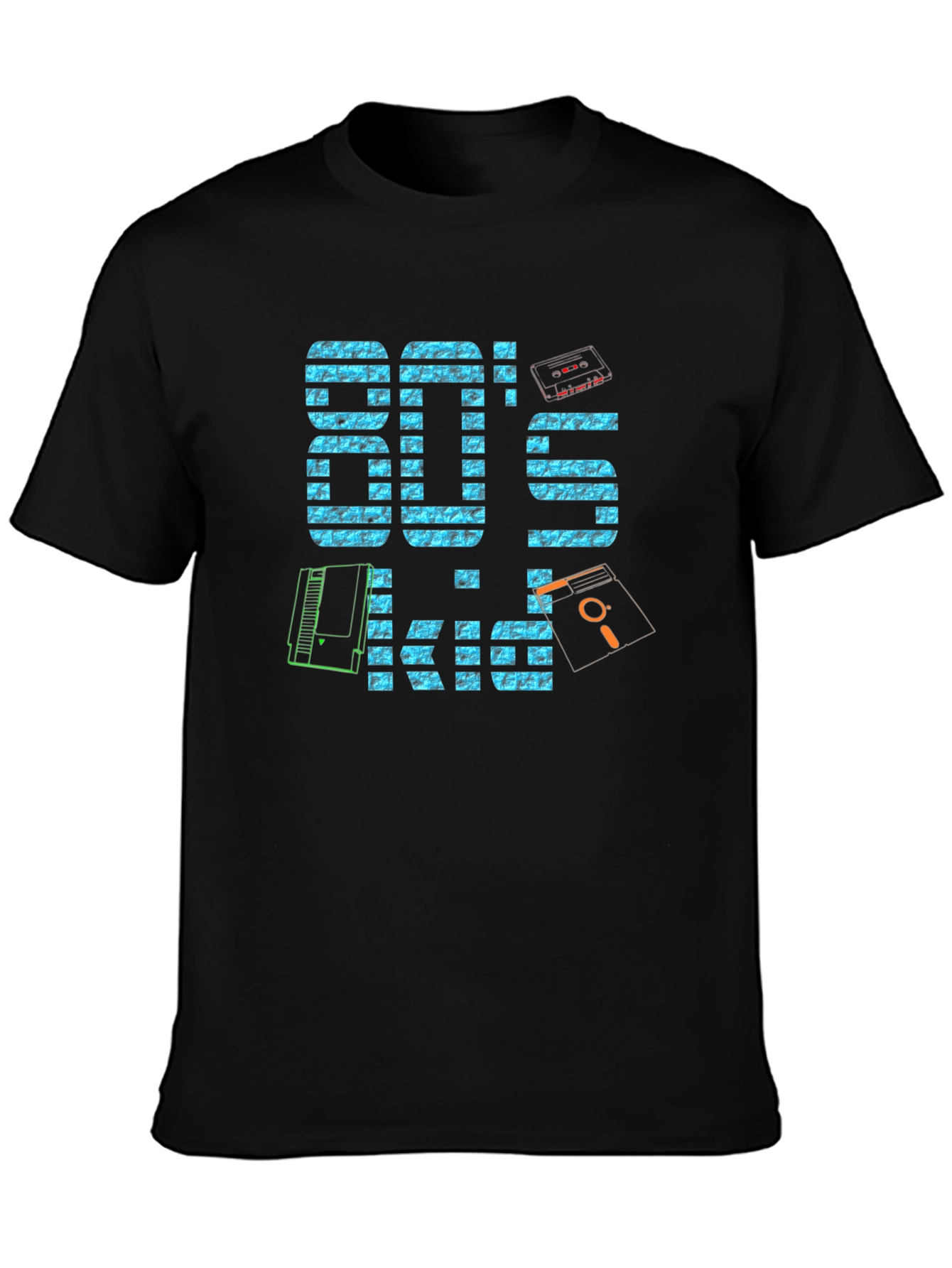 Retro 80s Kid Graphic T-Shirt