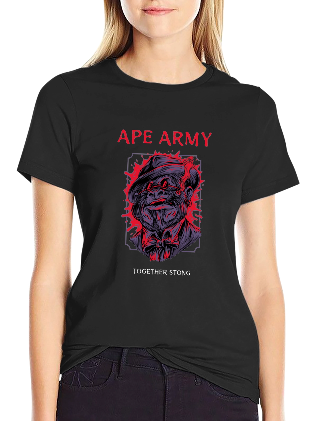 Ape Army Graphic T-Shirt - Together Strong
