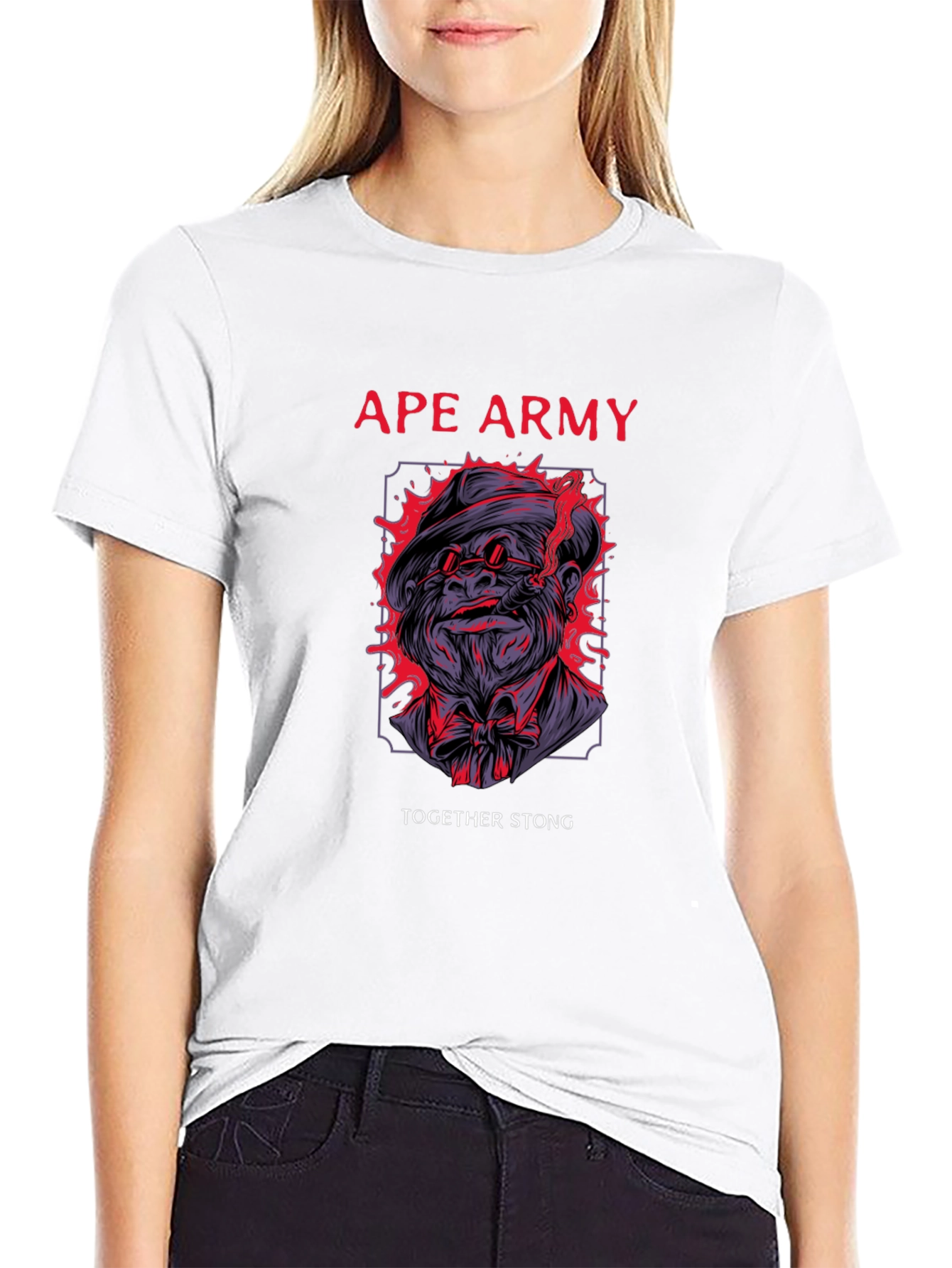 Ape Army Graphic T-Shirt - Together Strong