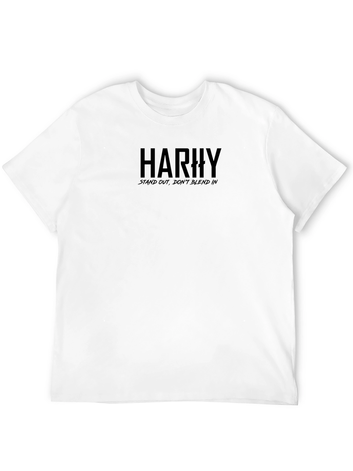 Stand Out Black Graphic Tee
