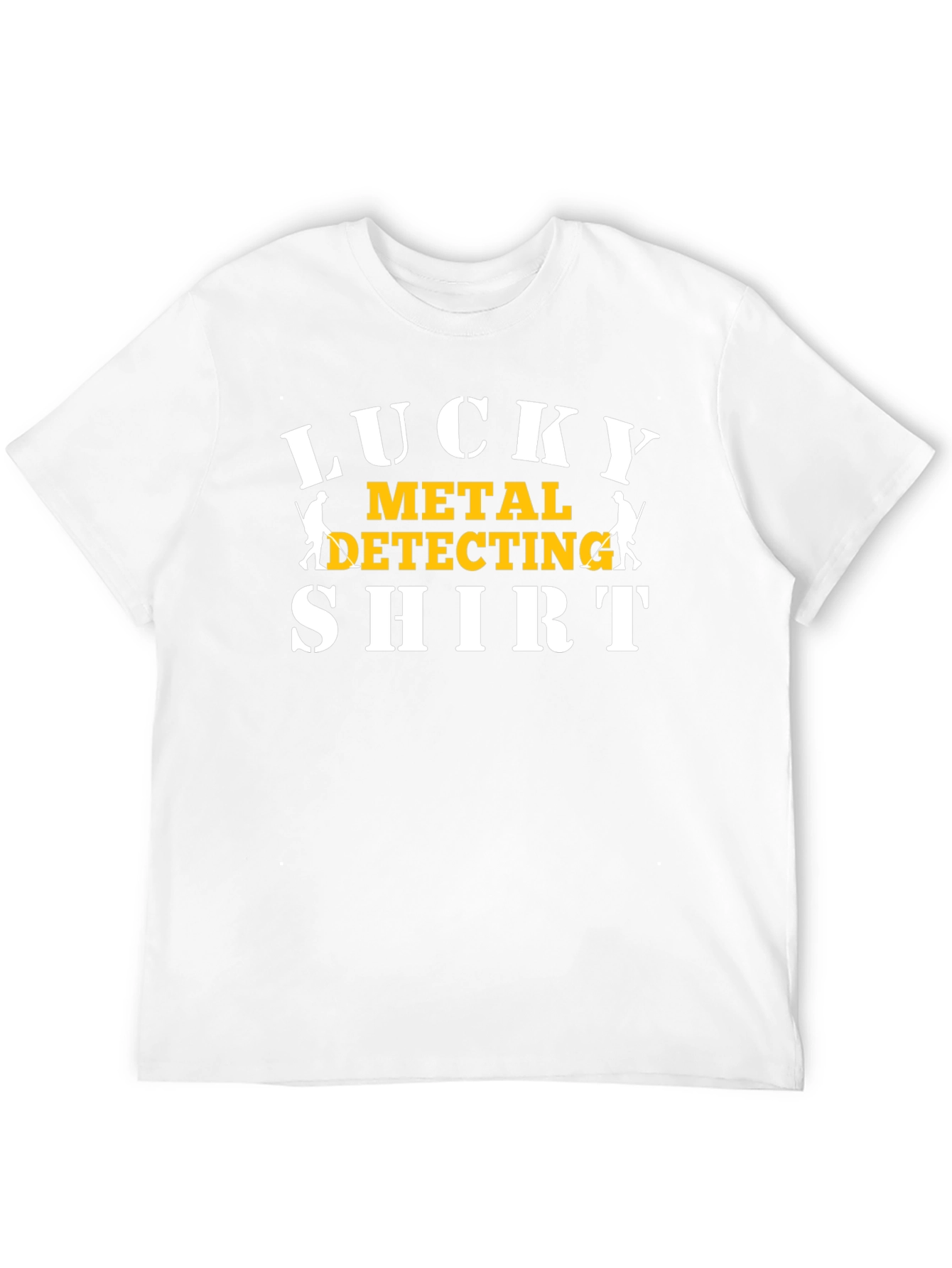 Lucky Metal Detecting Shirt Black