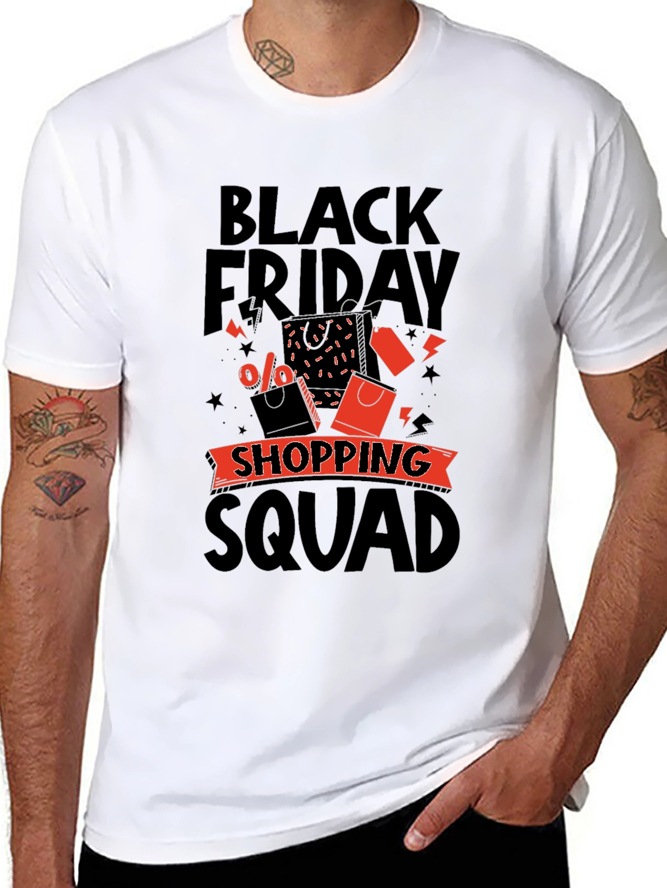 Black Friday Shopping Squad T-Shirt
