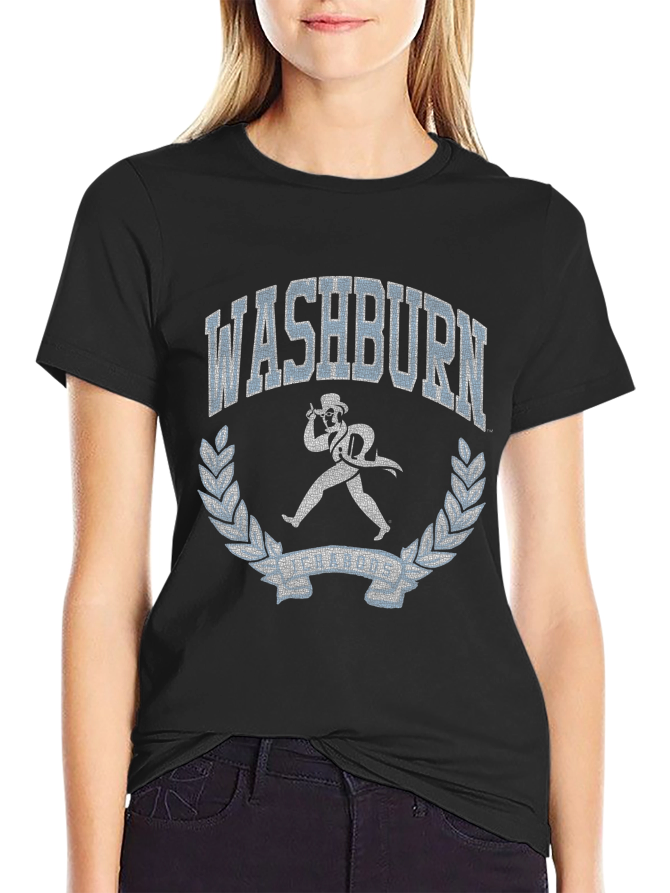 Washburn Ichabods Graphic T-Shirt - Black