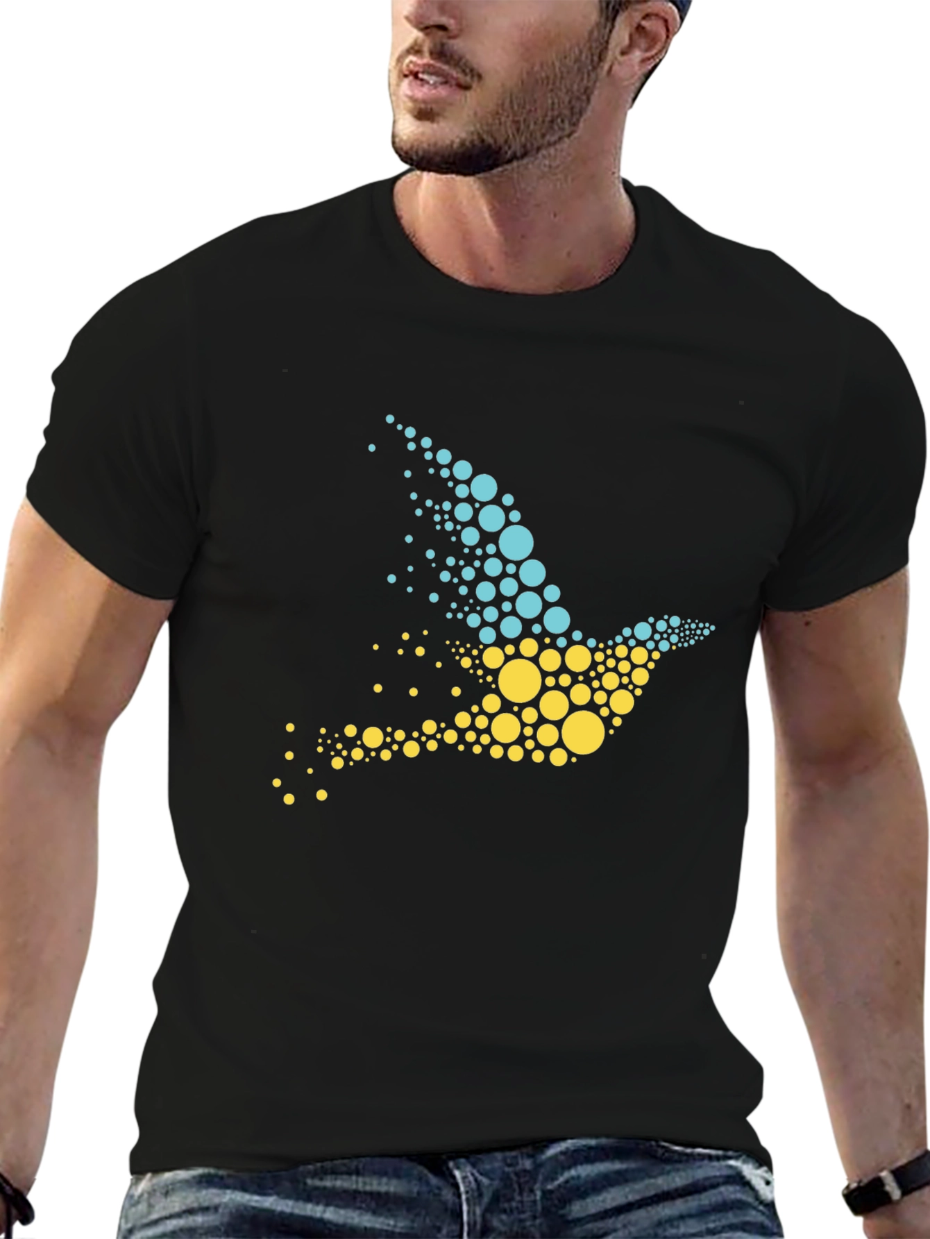 Ukraine Dove T-Shirt - Peace Symbol Tee