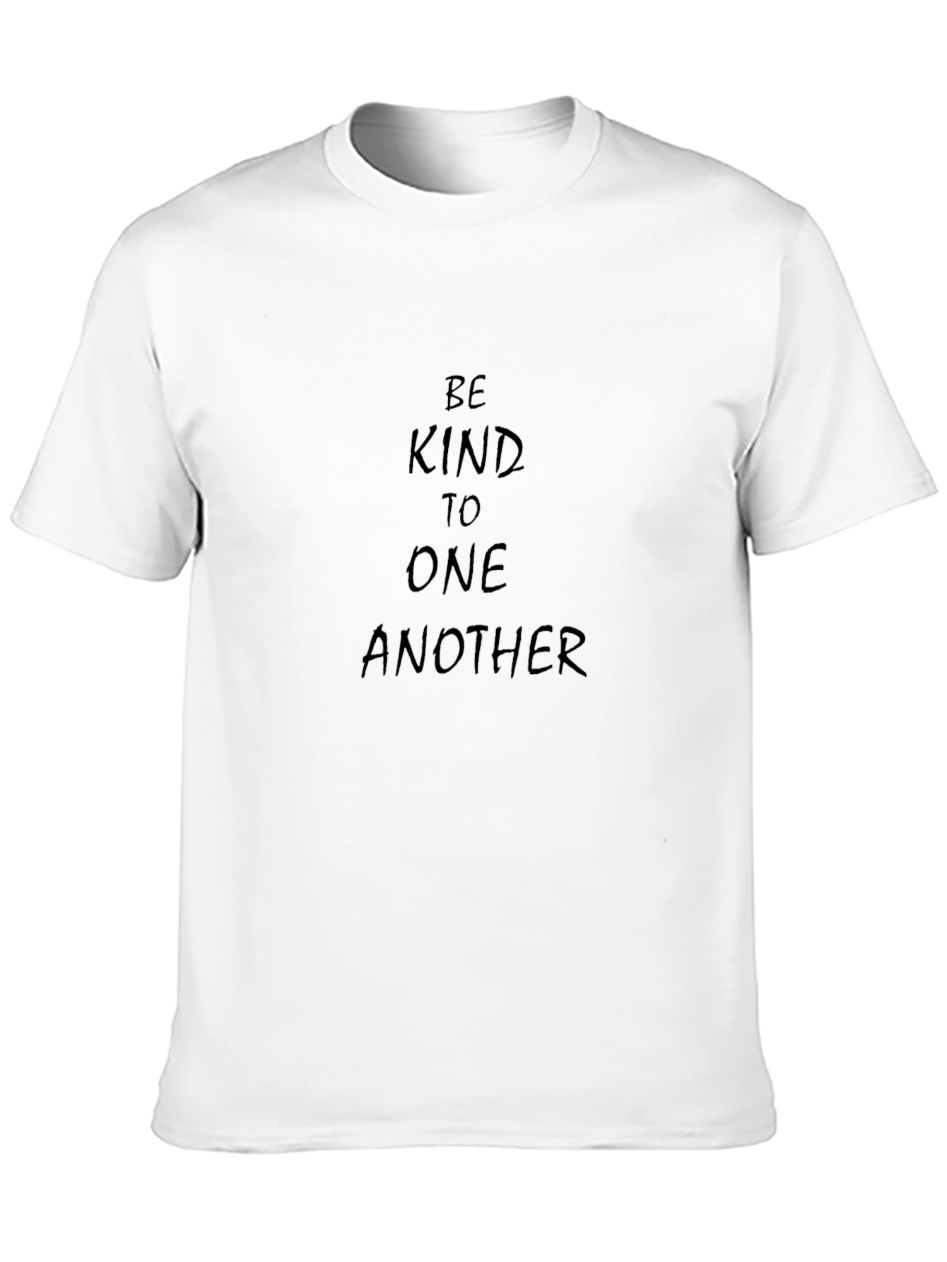 Kindness Message Black T-Shirt