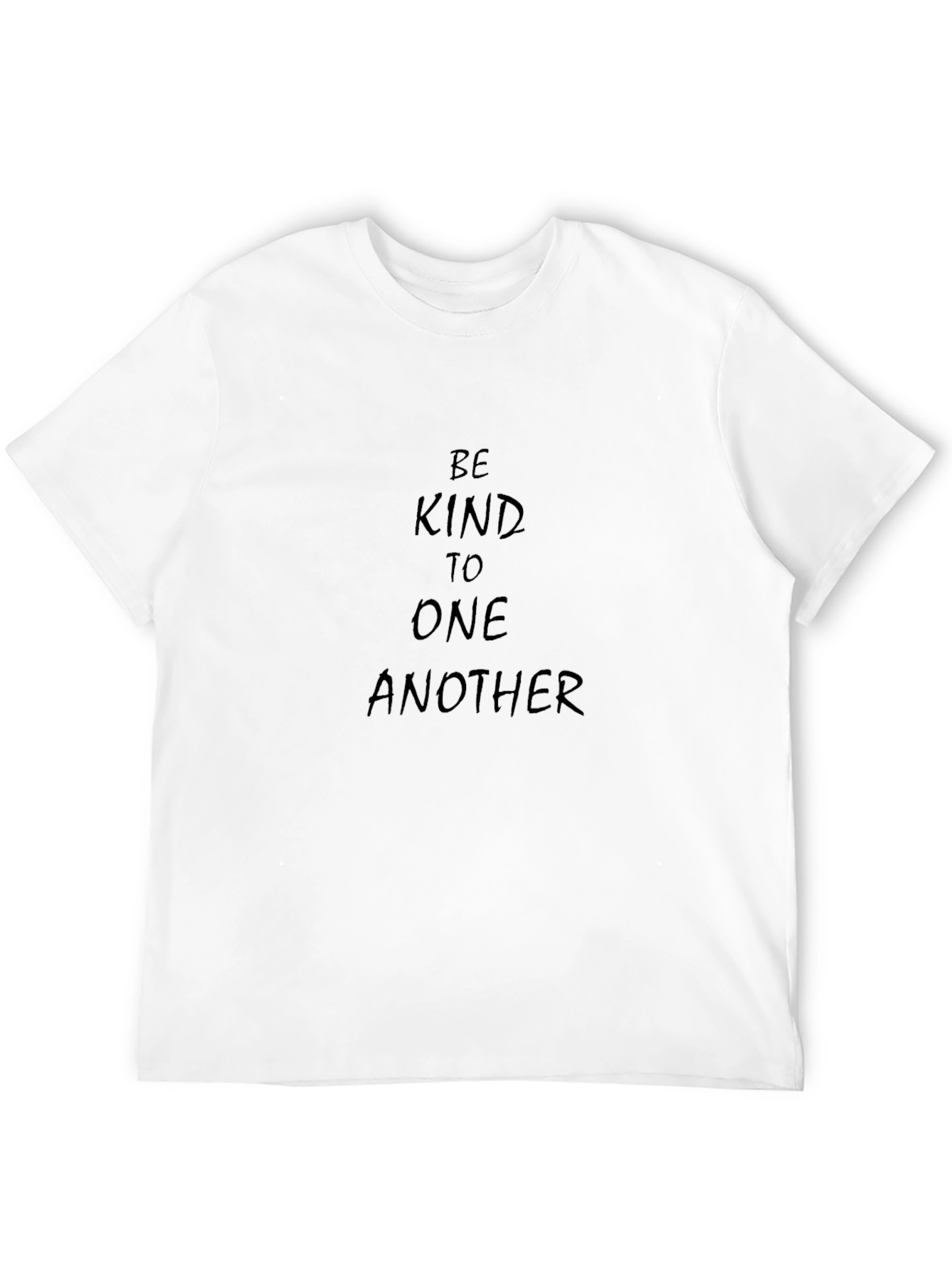 Kindness Message Black T-Shirt