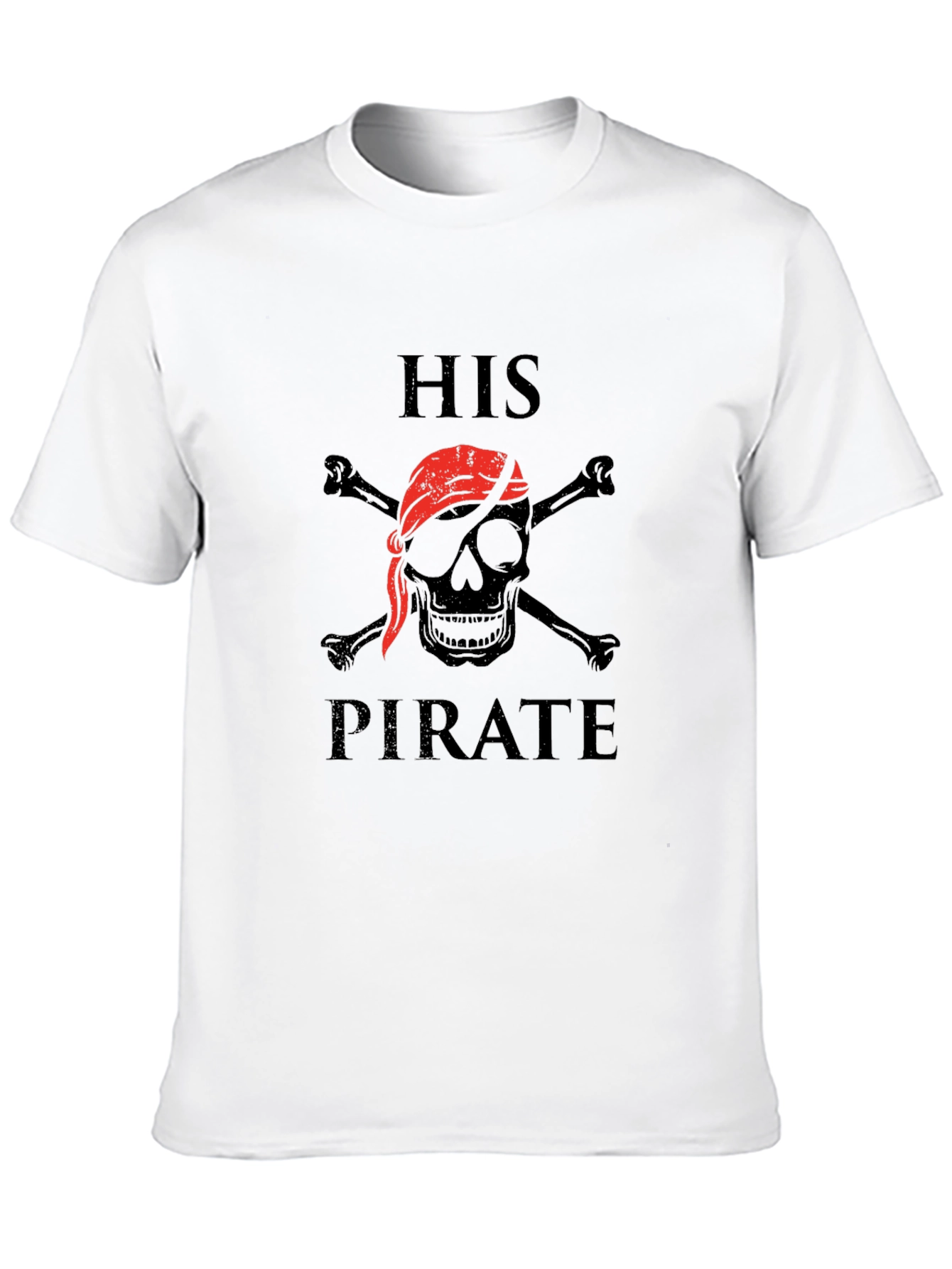His Pirate Graphic T-Shirt - Skull & Crossbones Tee