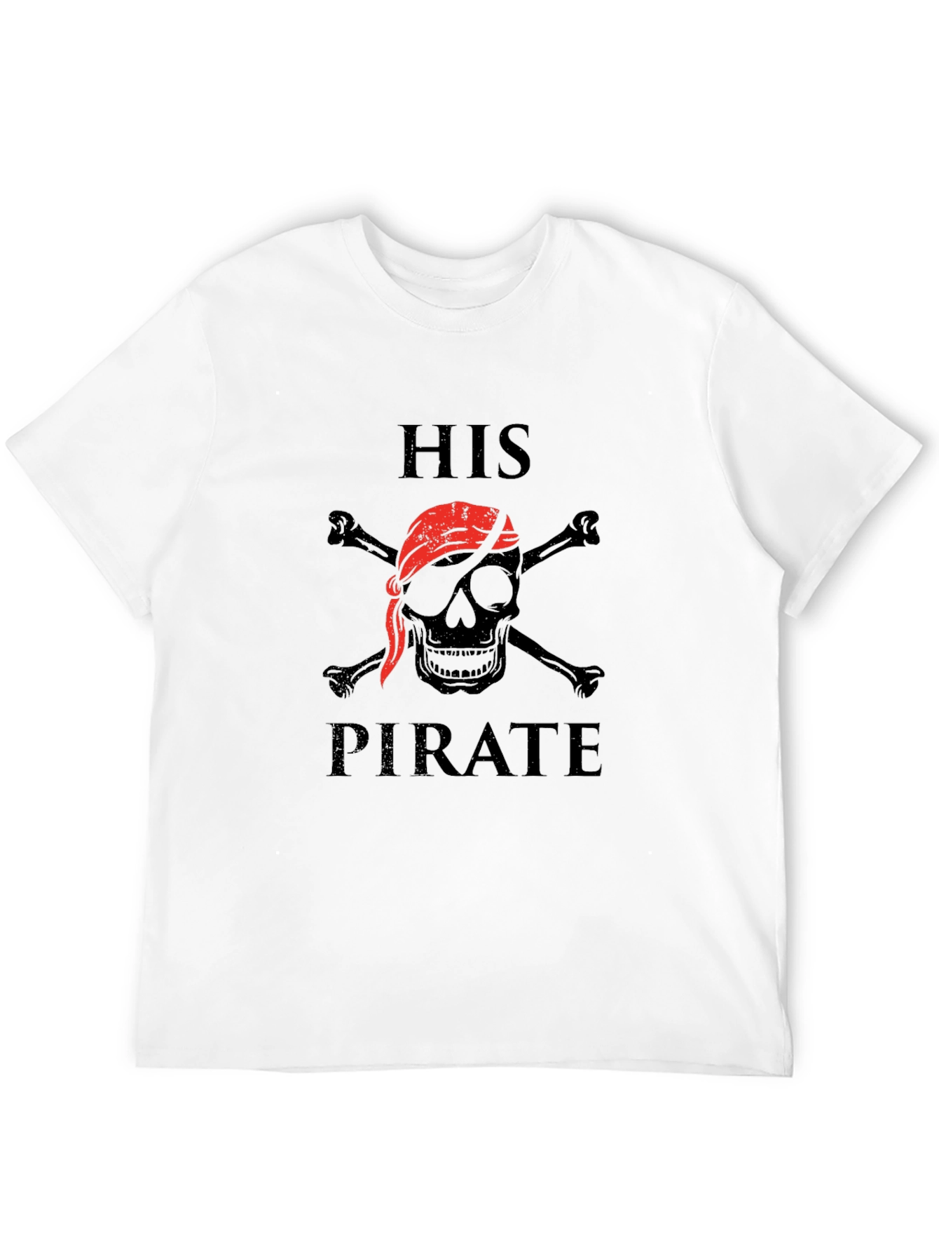 His Pirate Graphic T-Shirt - Skull & Crossbones Tee
