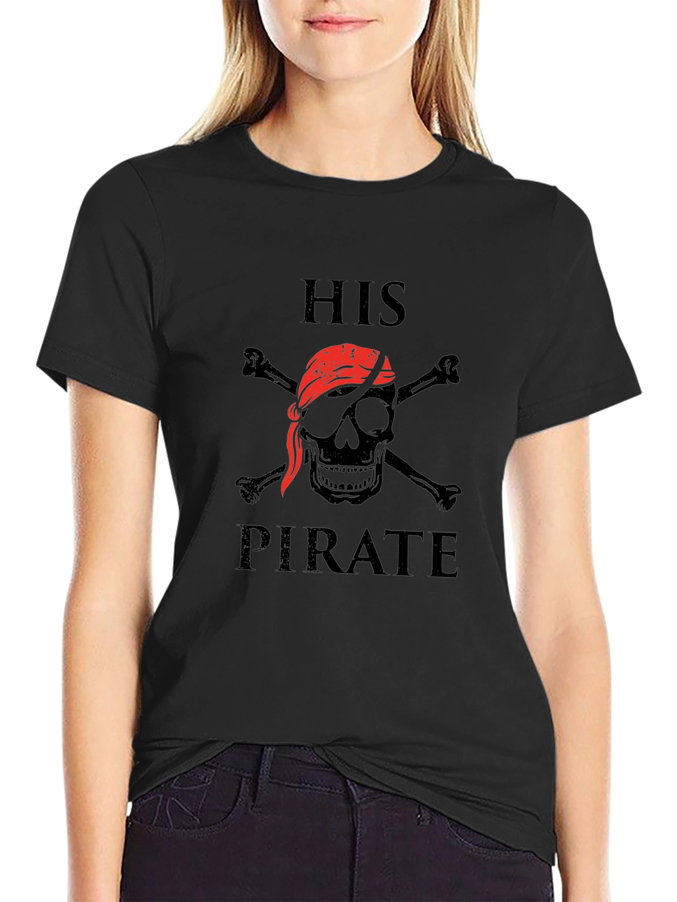His Pirate Graphic T-Shirt - Skull & Crossbones Tee