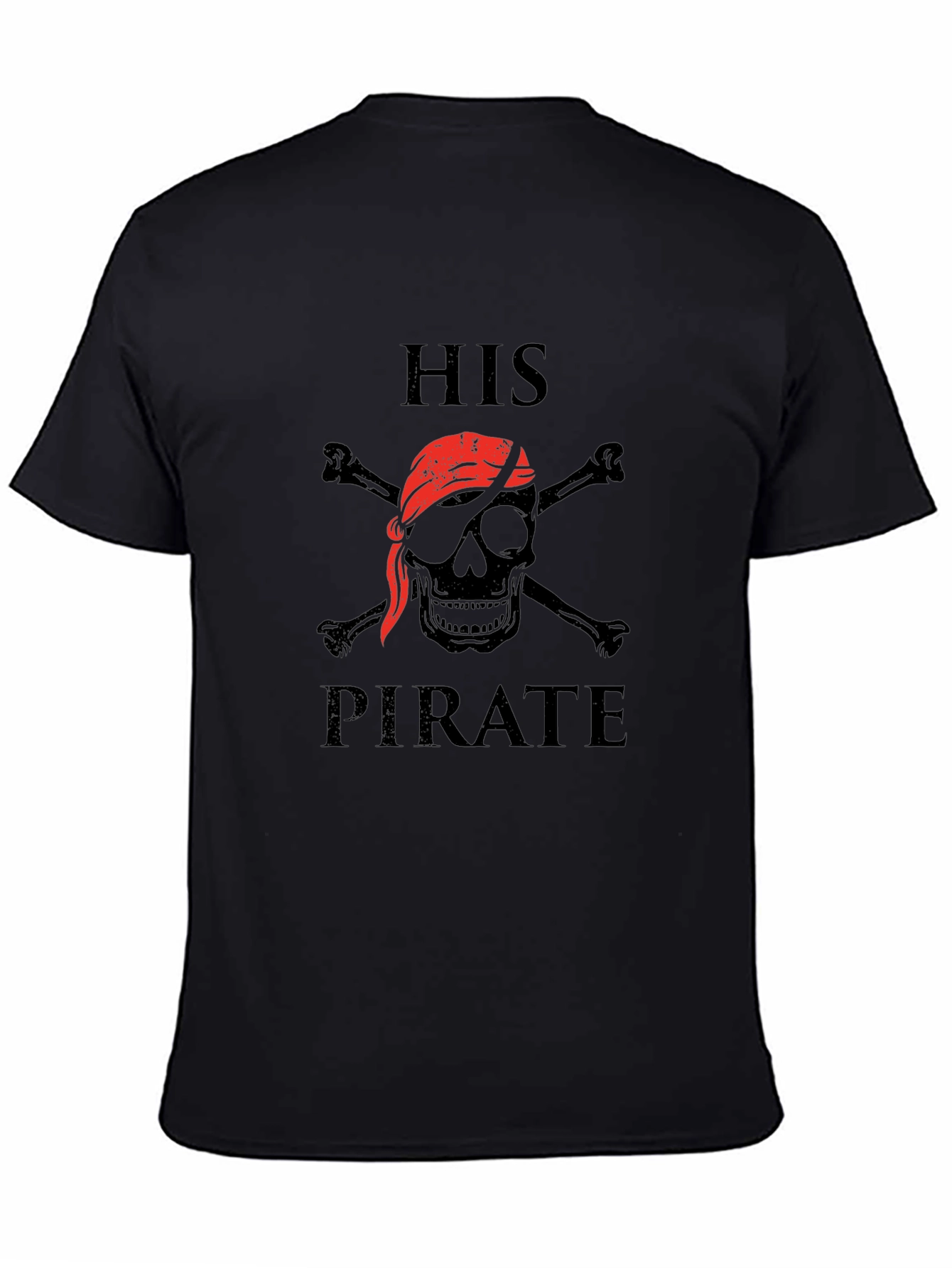 His Pirate Graphic T-Shirt - Skull & Crossbones Tee