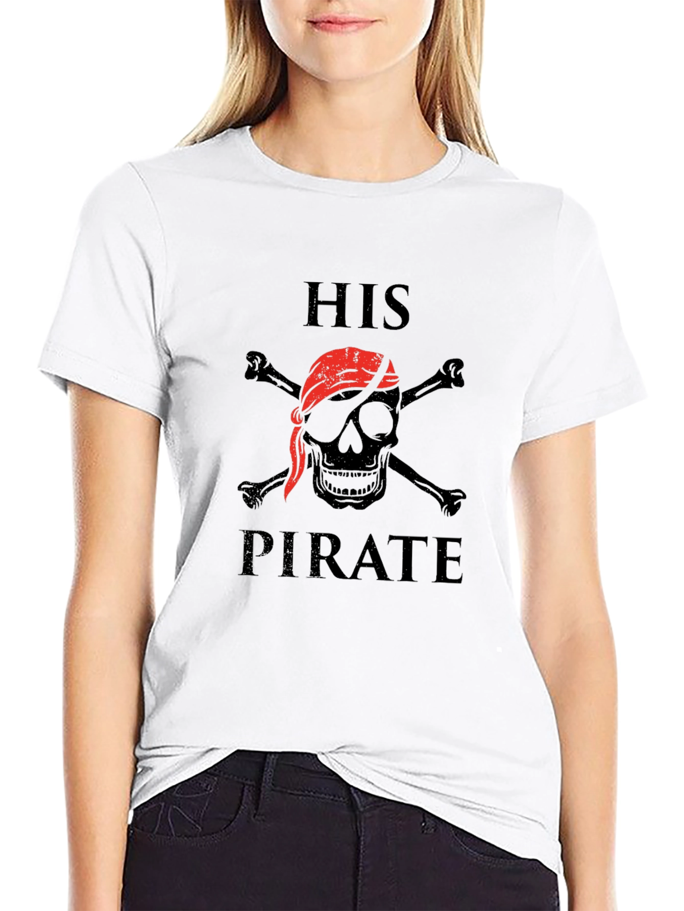His Pirate Graphic T-Shirt - Skull & Crossbones Tee