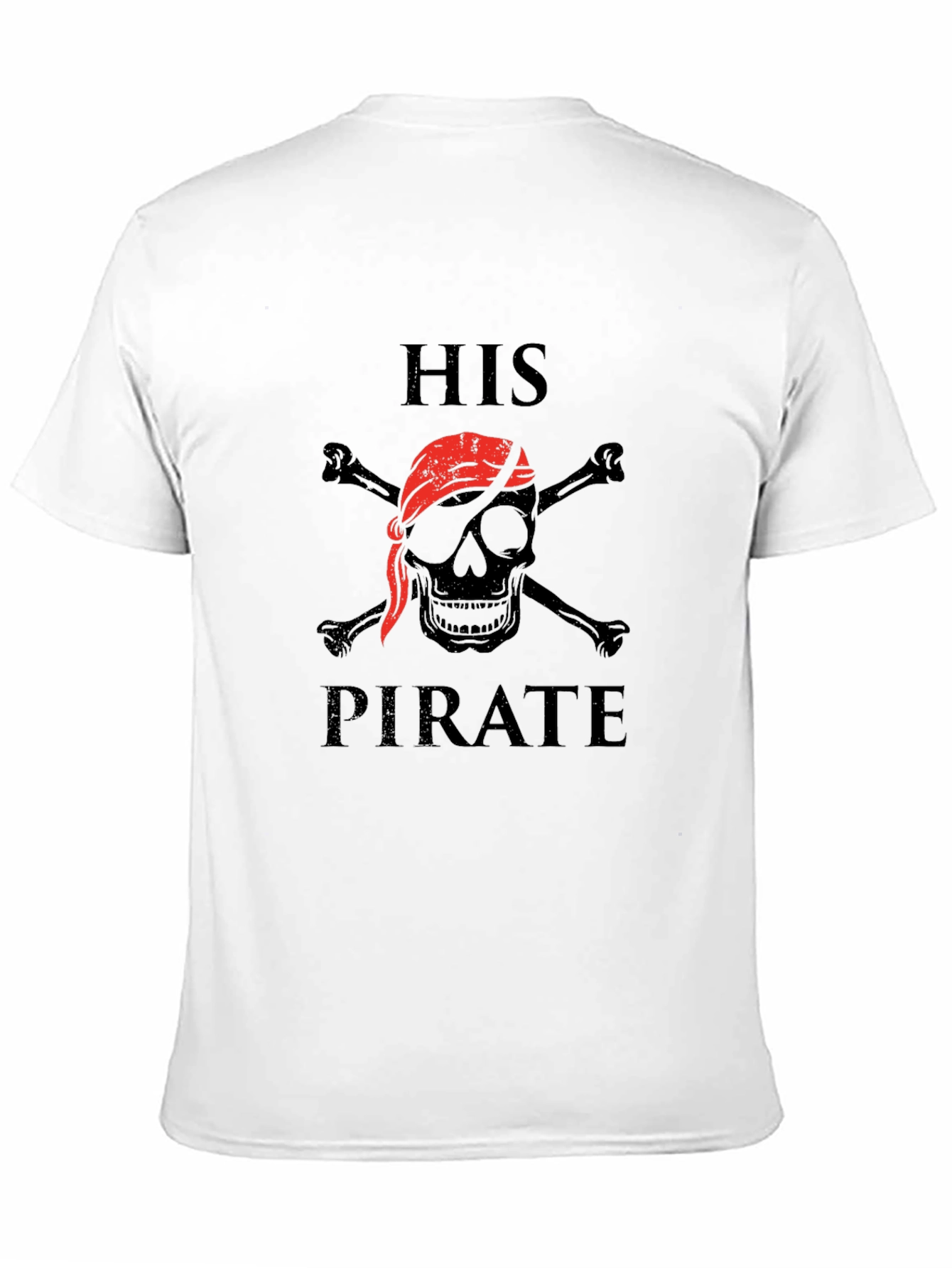 His Pirate Graphic T-Shirt - Skull & Crossbones Tee