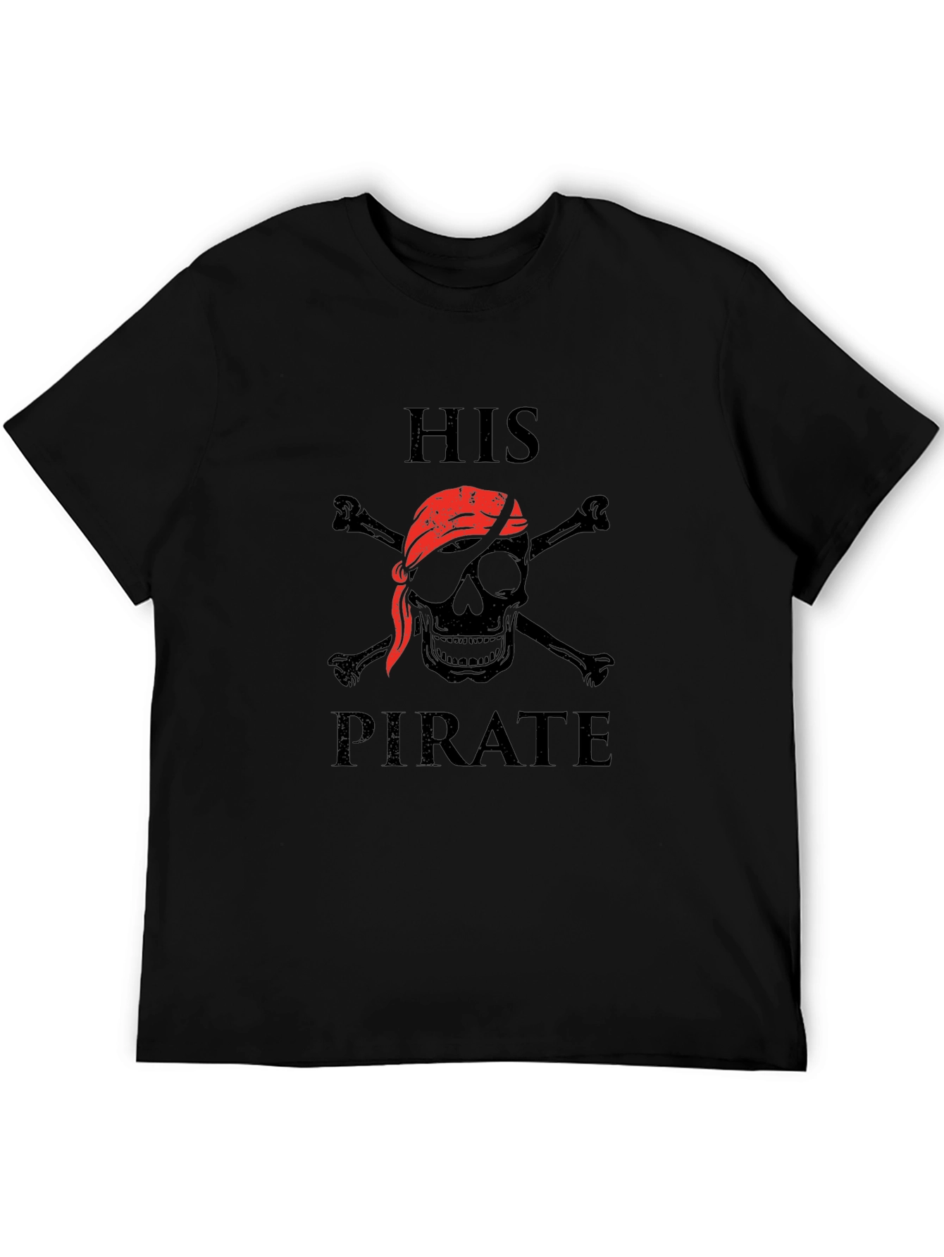 His Pirate Graphic T-Shirt - Skull & Crossbones Tee