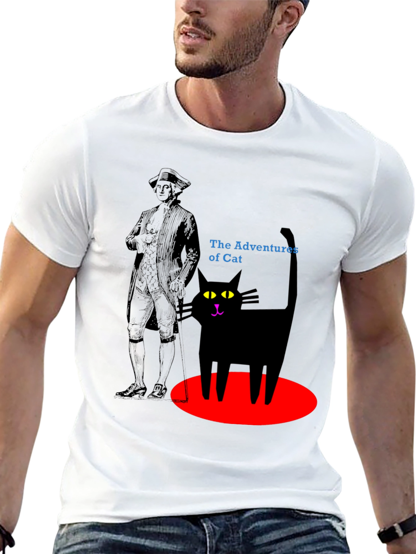 The Adventures of Cat Graphic T-Shirt