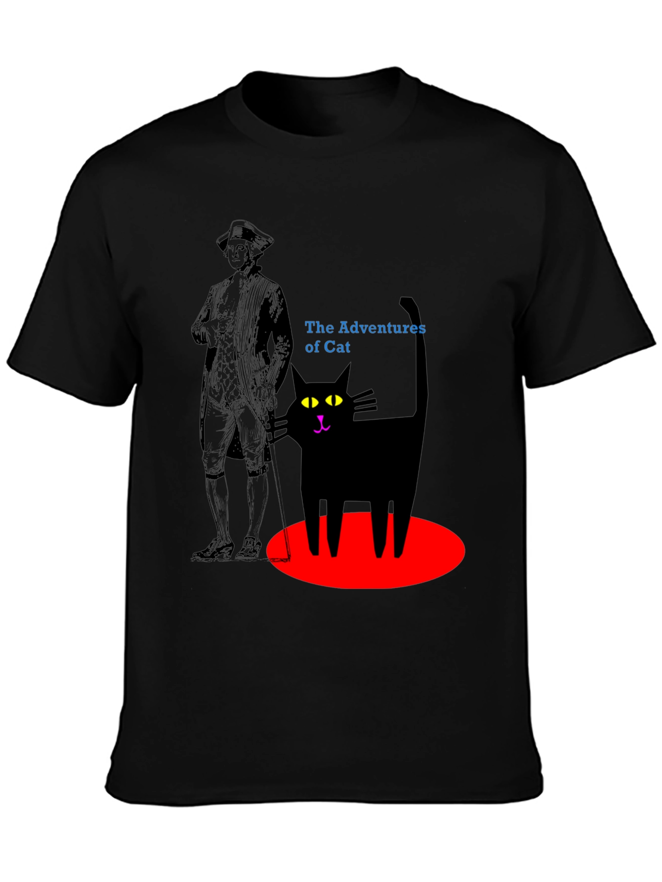 The Adventures of Cat Graphic T-Shirt