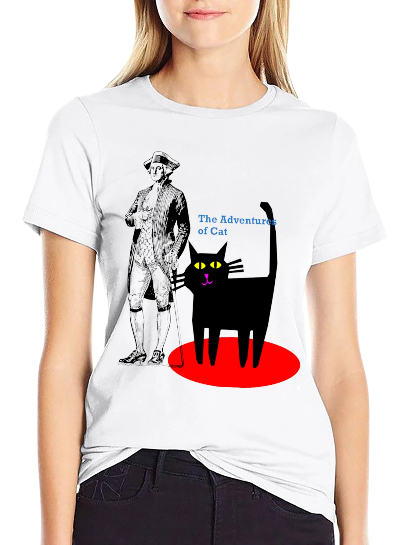 The Adventures of Cat Graphic T-Shirt