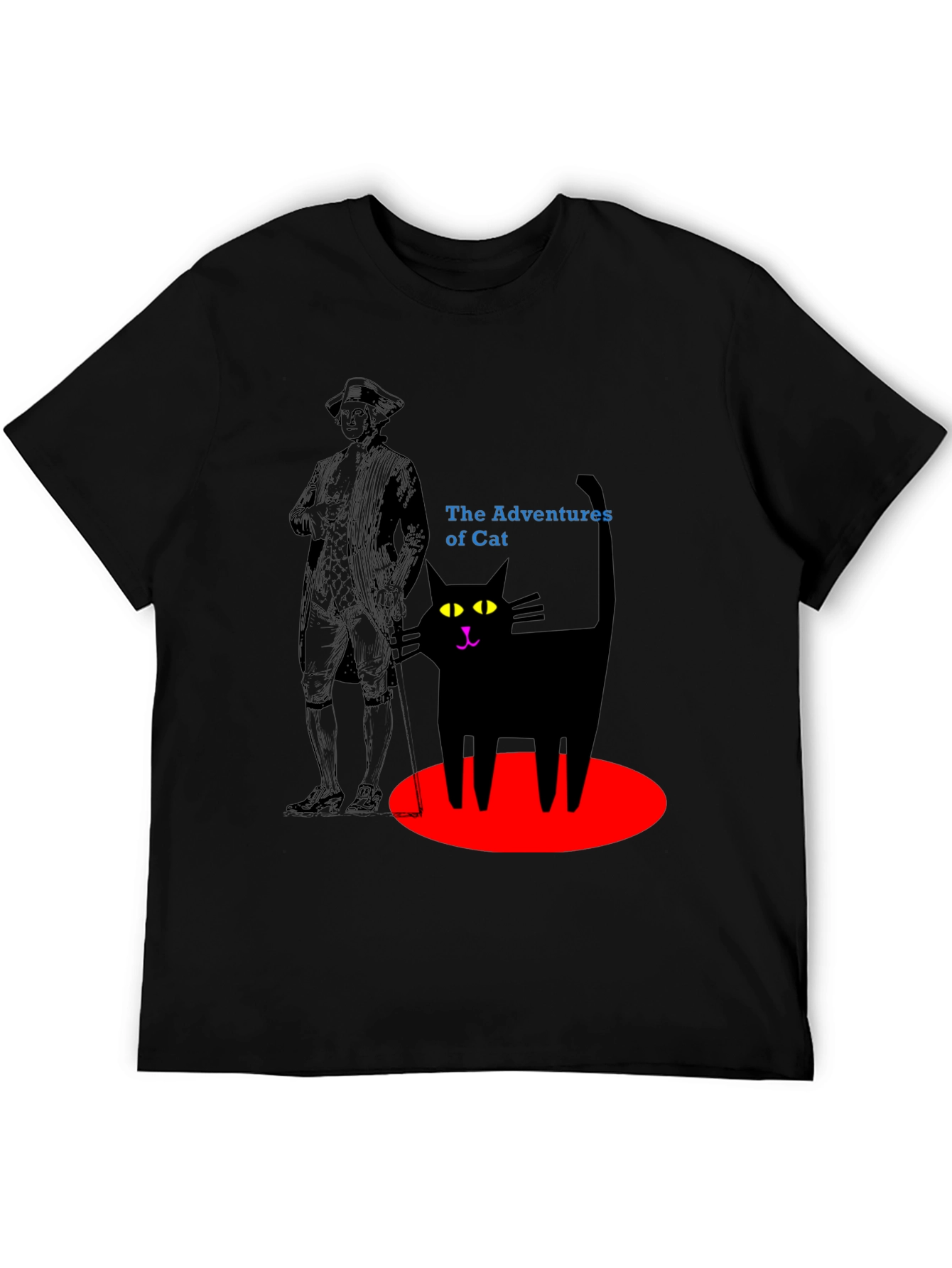 The Adventures of Cat Graphic T-Shirt