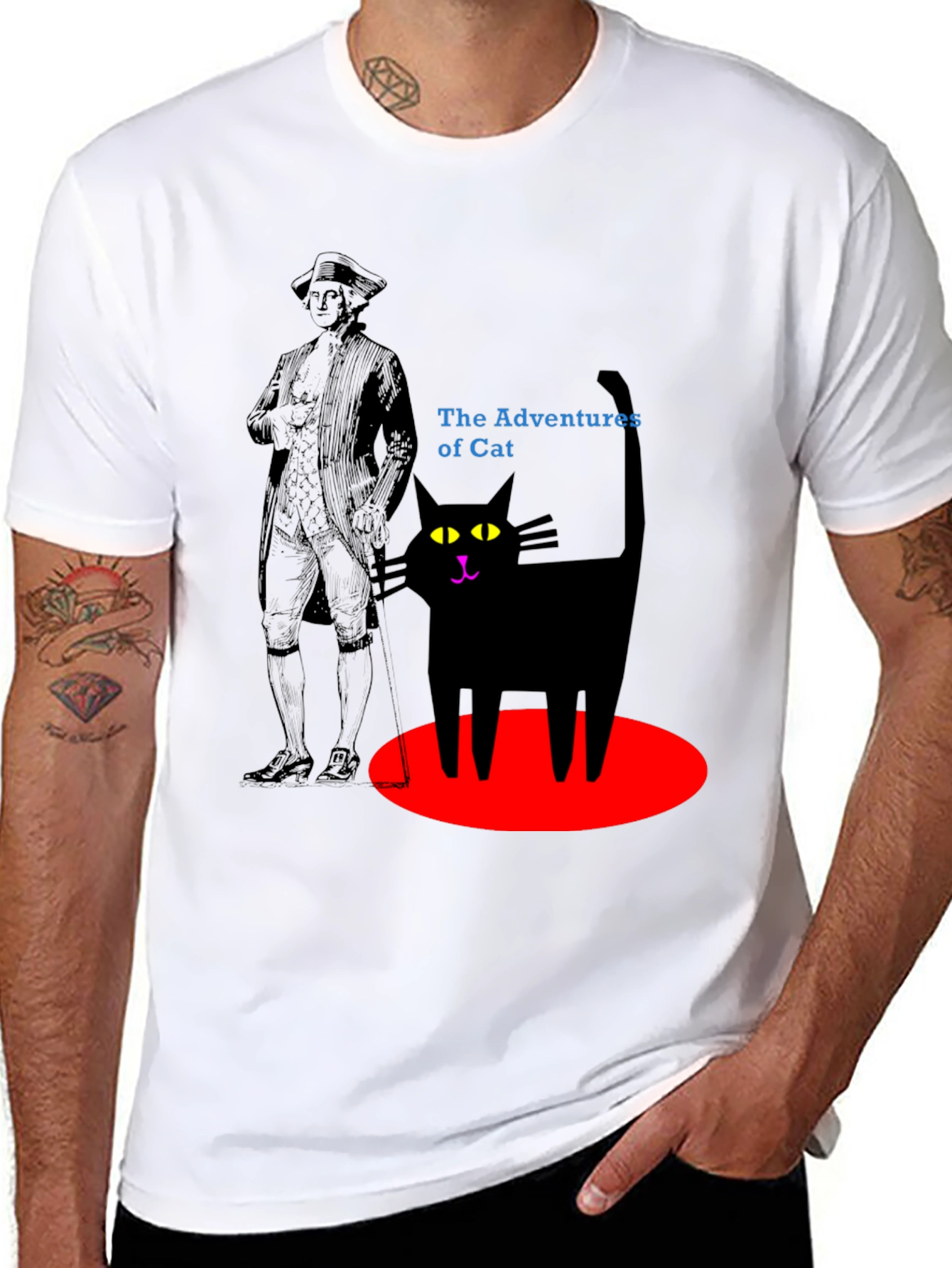 The Adventures of Cat Graphic T-Shirt