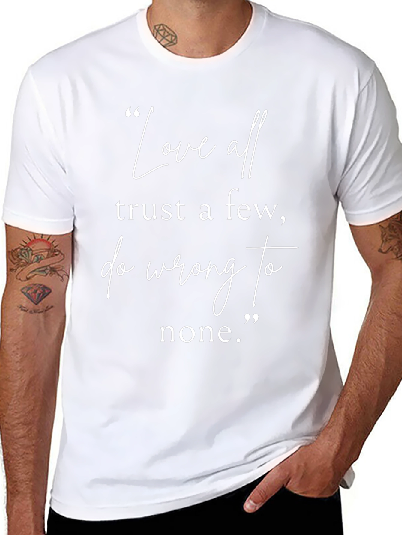 Love All Trust Few Graphic T-Shirt