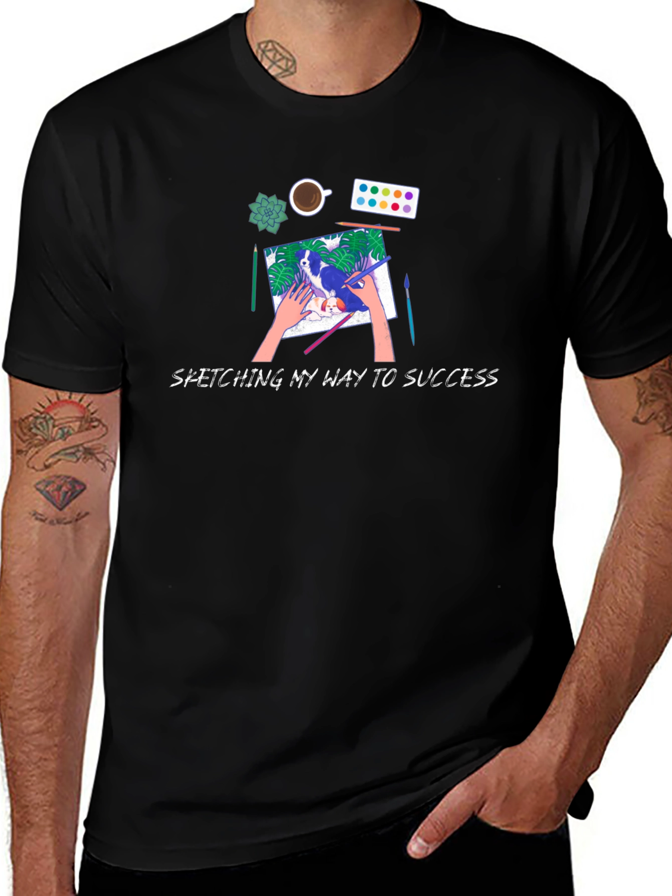 Sketching My Way to Success T-Shirt