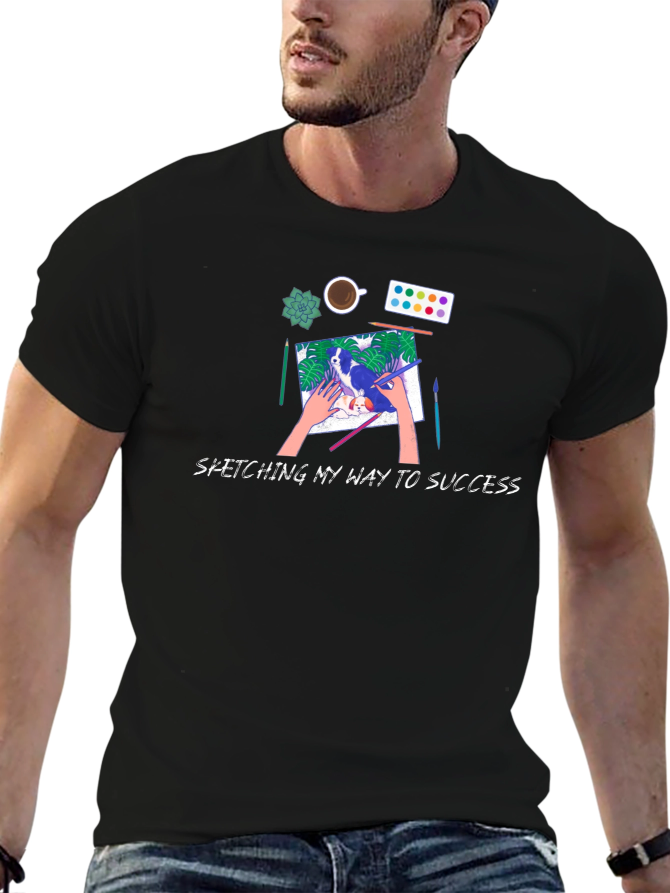Sketching My Way to Success T-Shirt