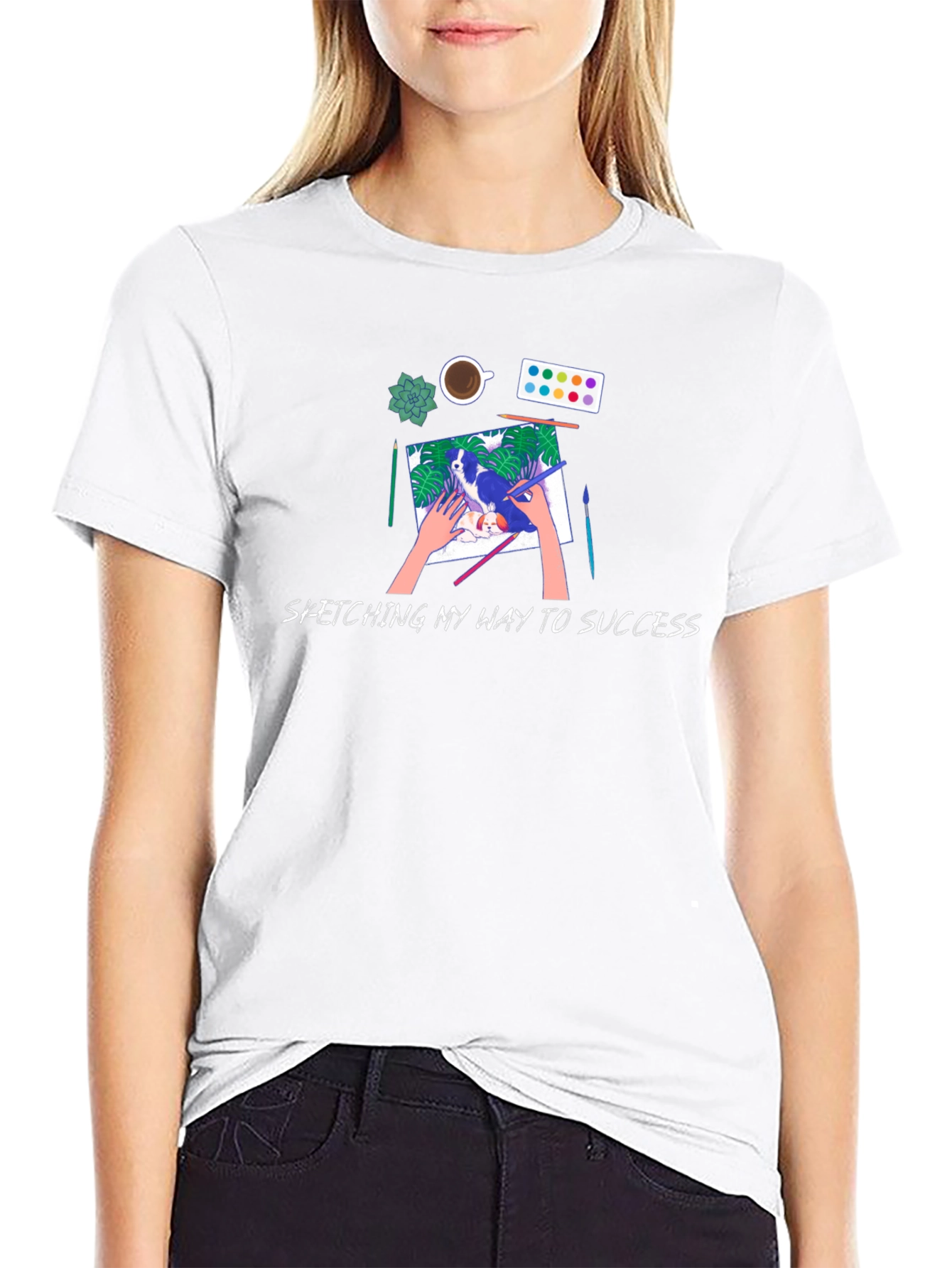 Sketching My Way to Success T-Shirt