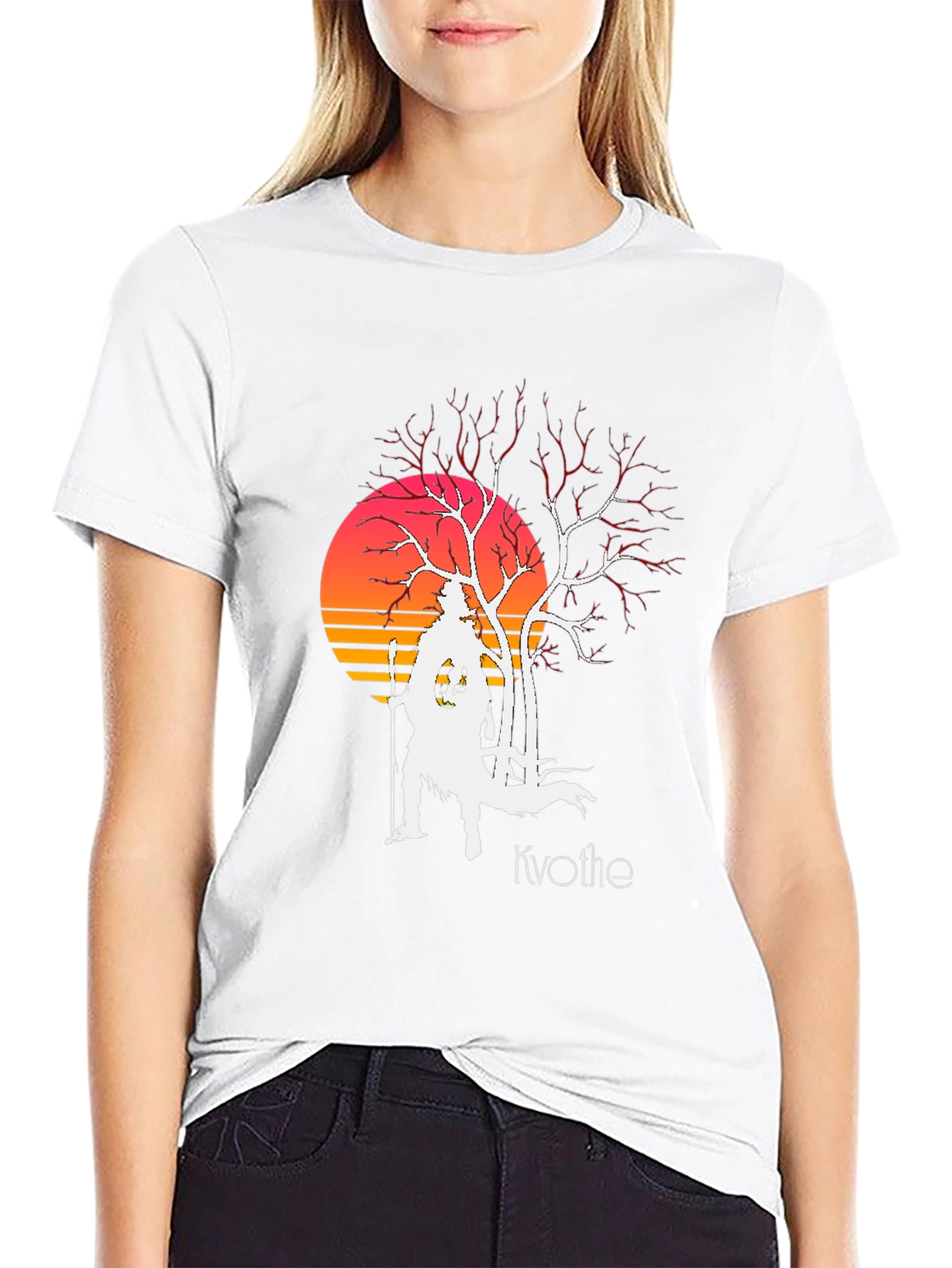 Kvothe Retro Sunset T-Shirt