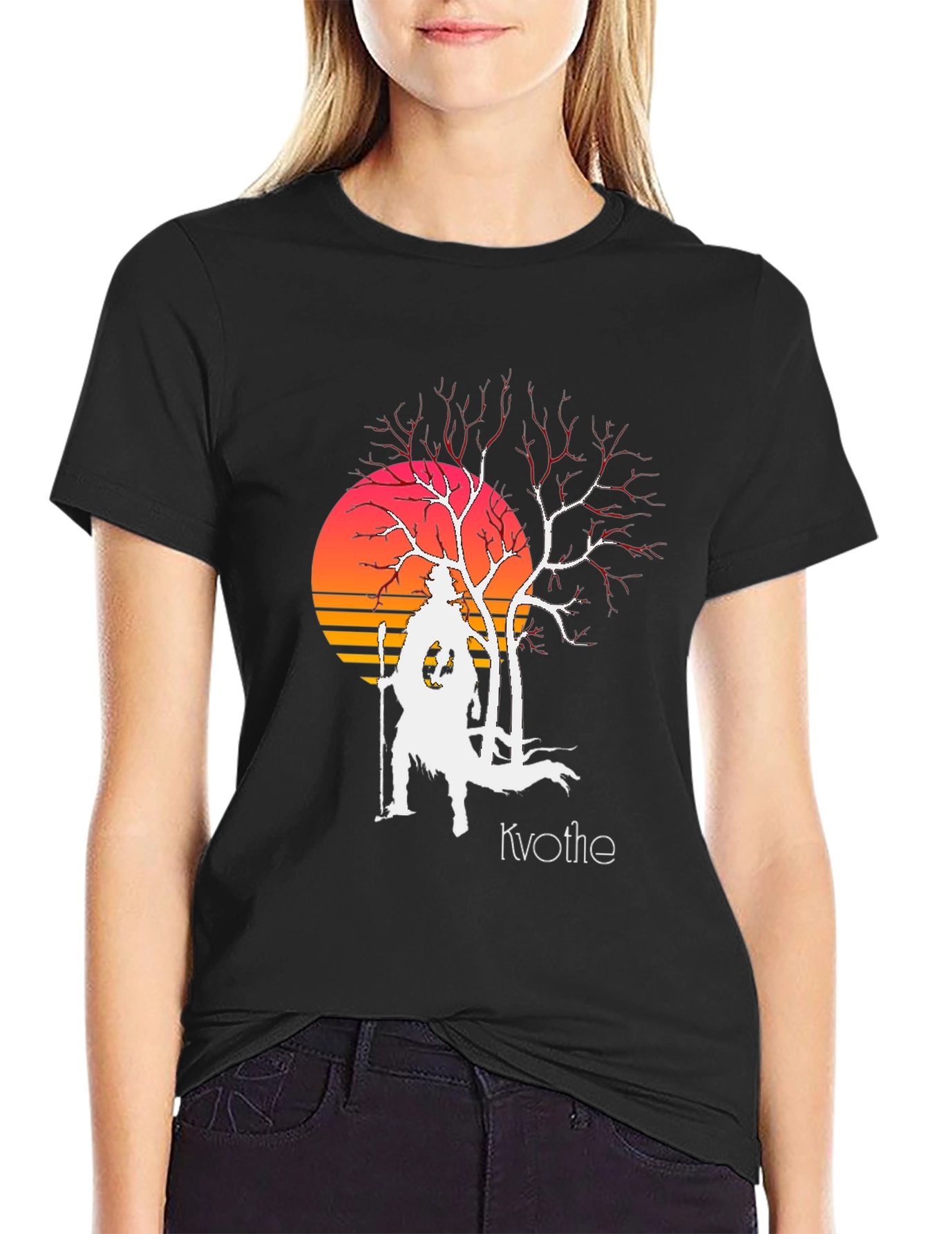 Kvothe Retro Sunset T-Shirt