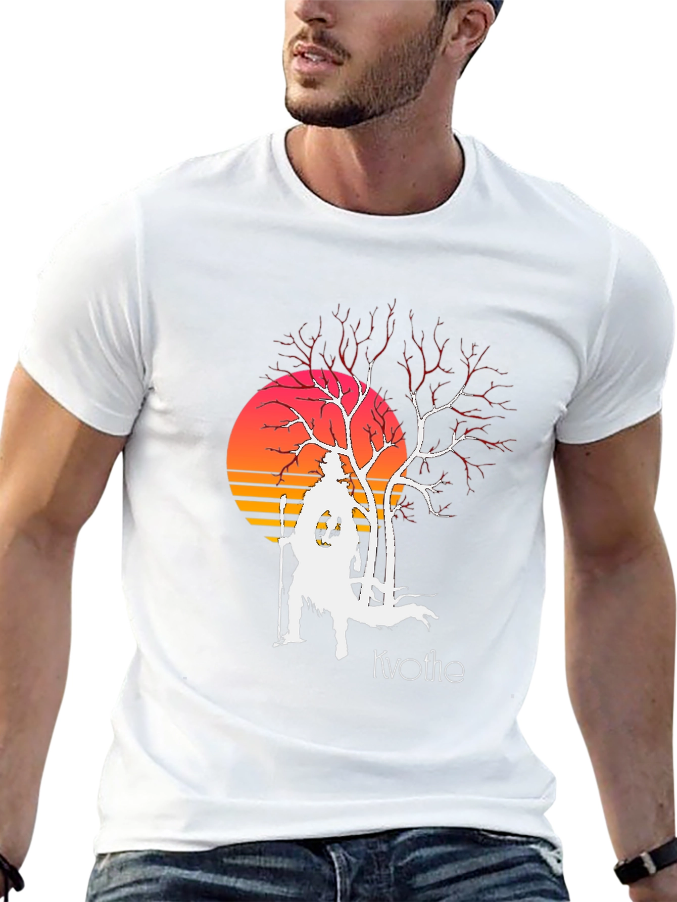 Kvothe Retro Sunset T-Shirt