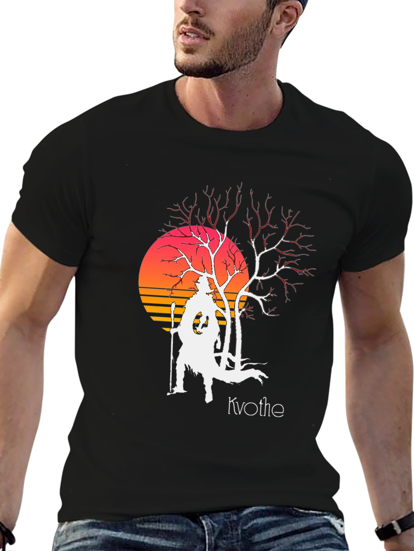 Kvothe Retro Sunset T-Shirt