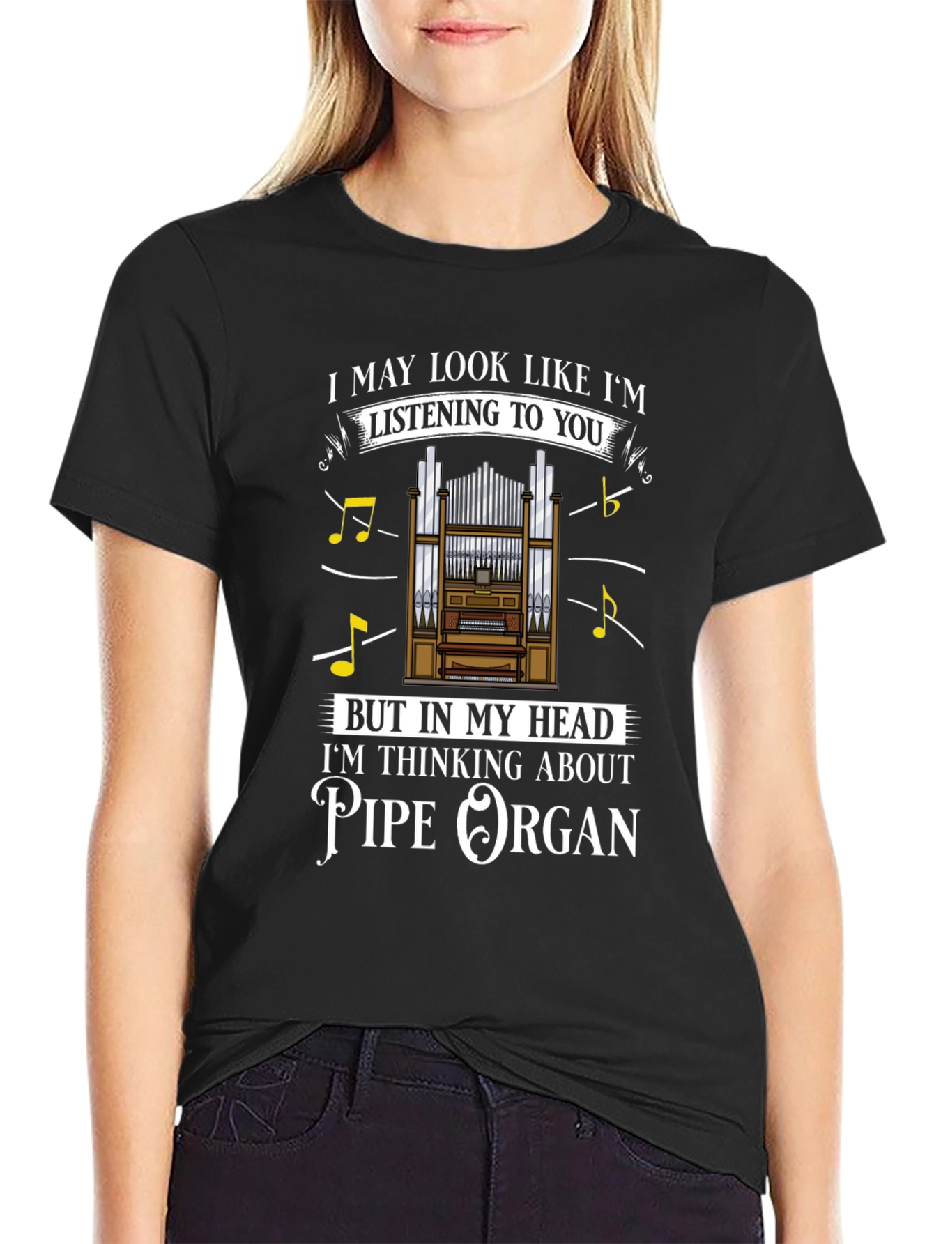 Pipe Organ T-Shirt - Musicians Humor Tee